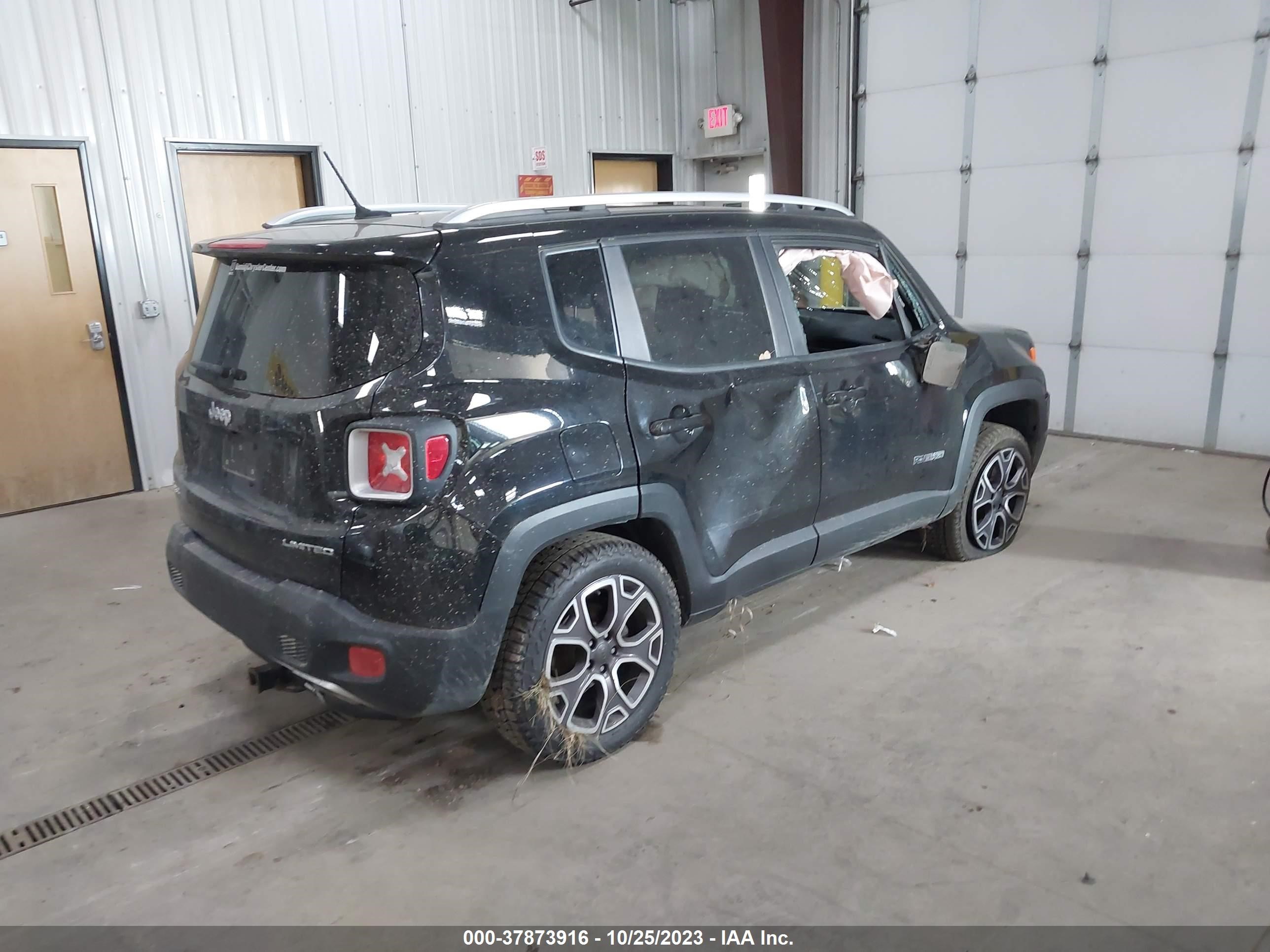 2017 Jeep Renegade Limited 4X4 vin: ZACCJBDB3HPG61898