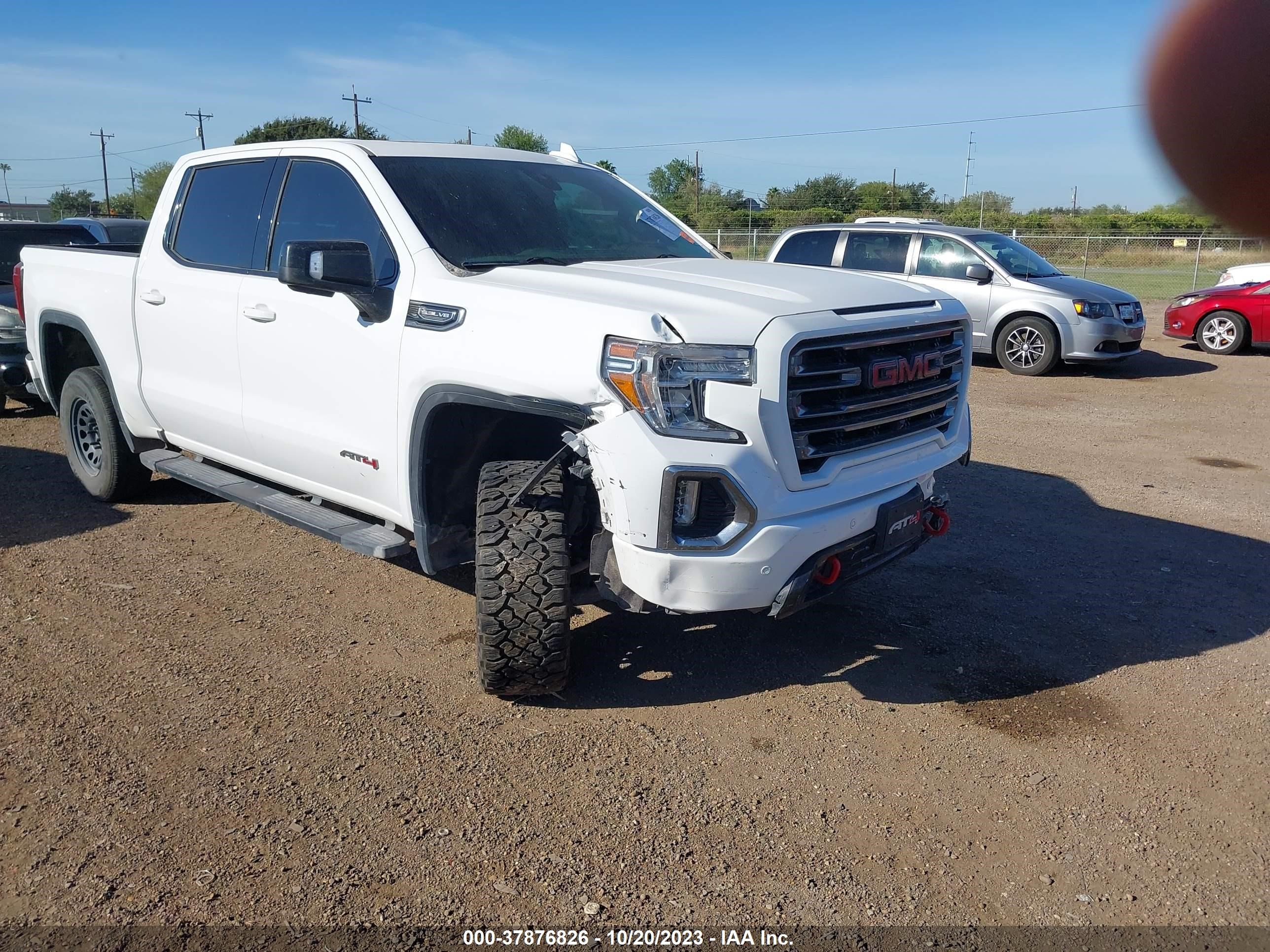 2020 GMC Sierra 1500 4Wd Short Box At4 vin: 3GTP9EED9LG217642