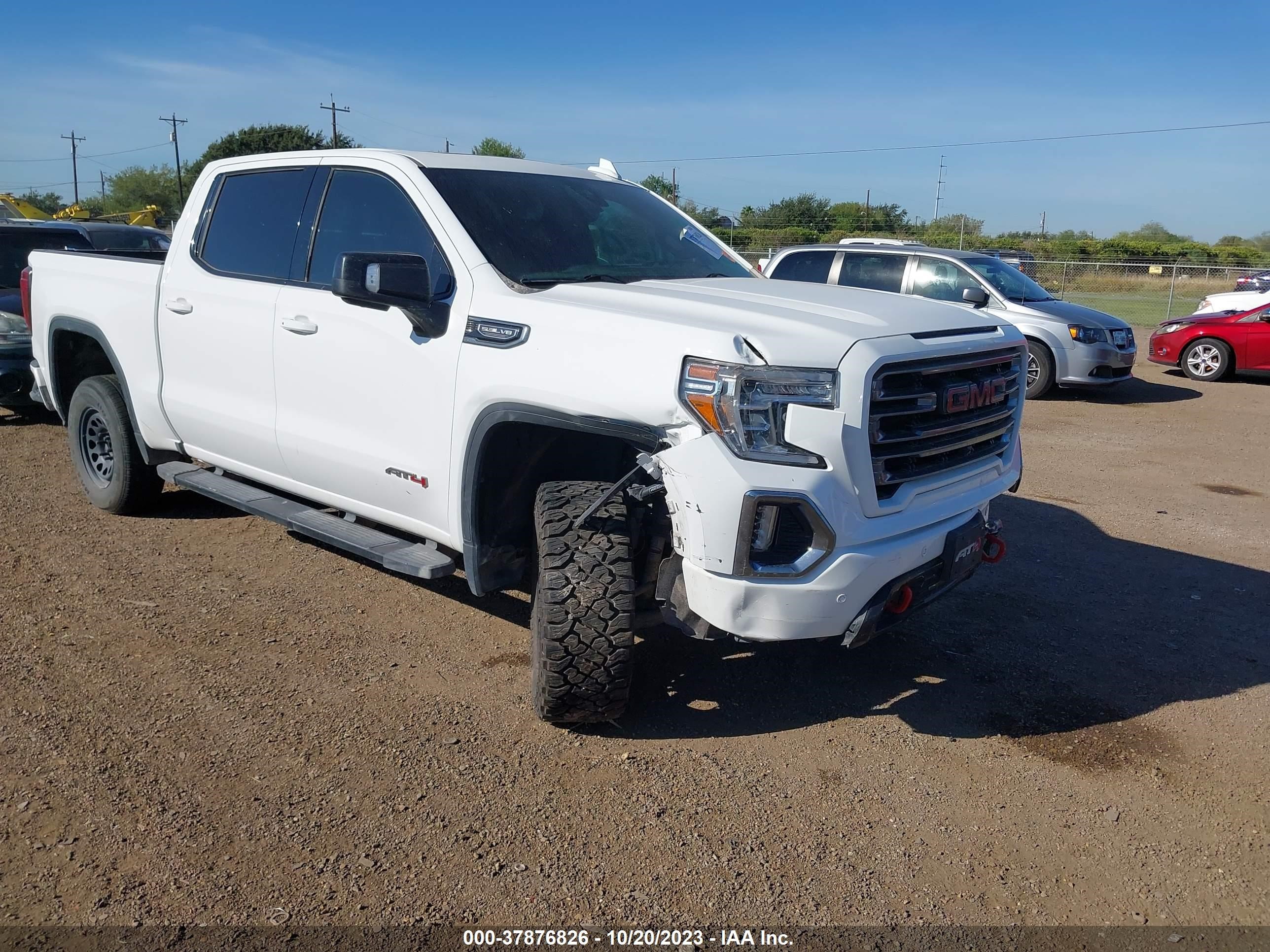 2020 GMC Sierra 1500 4Wd Short Box At4 vin: 3GTP9EED9LG217642