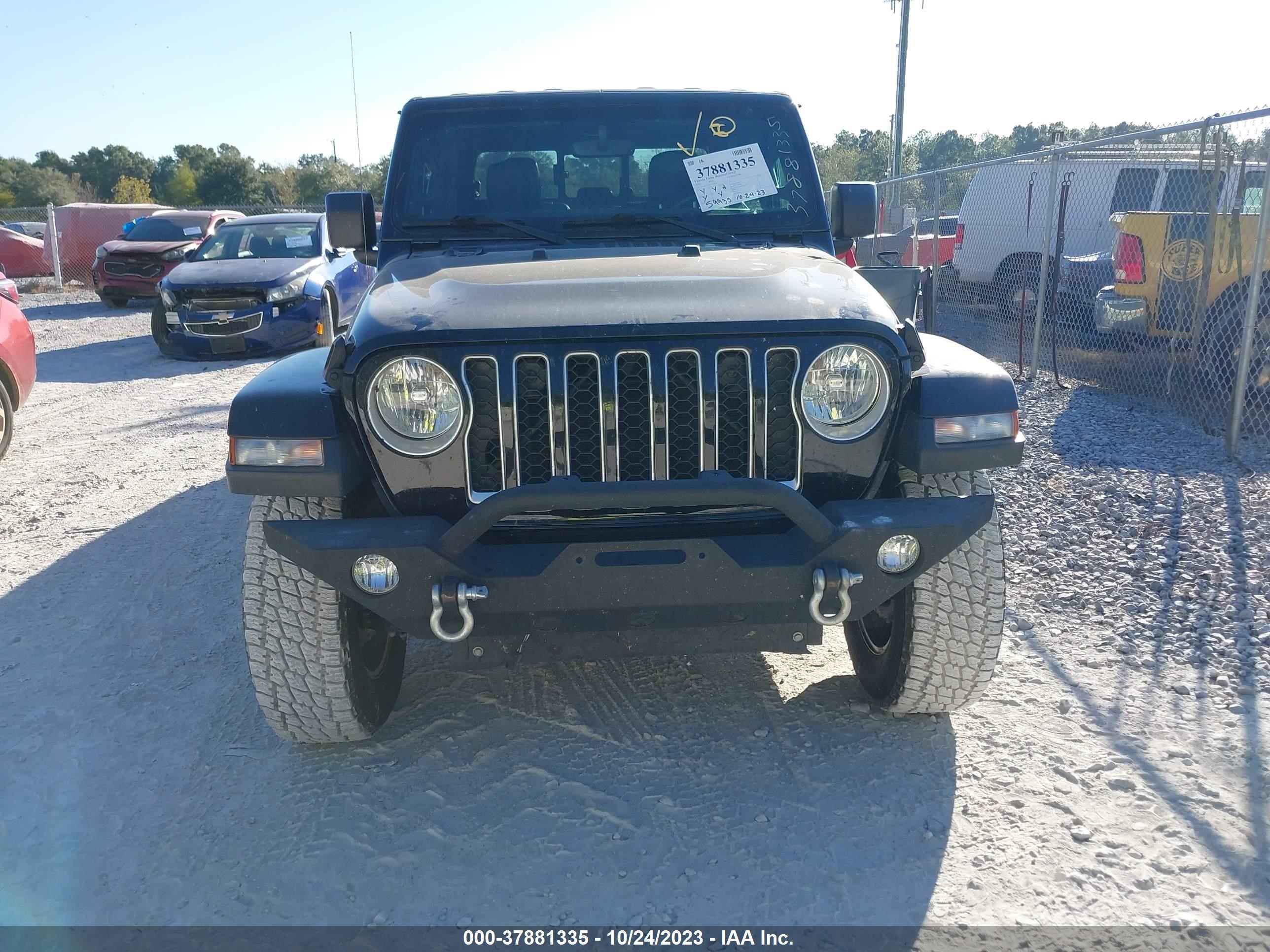 2020 Jeep Gladiator Overland vin: 1C6HJTFG6LL218296