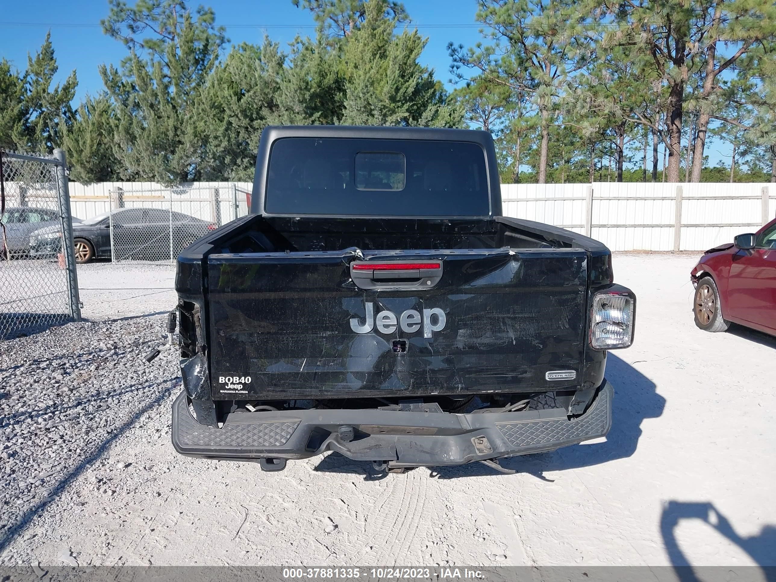 2020 Jeep Gladiator Overland vin: 1C6HJTFG6LL218296