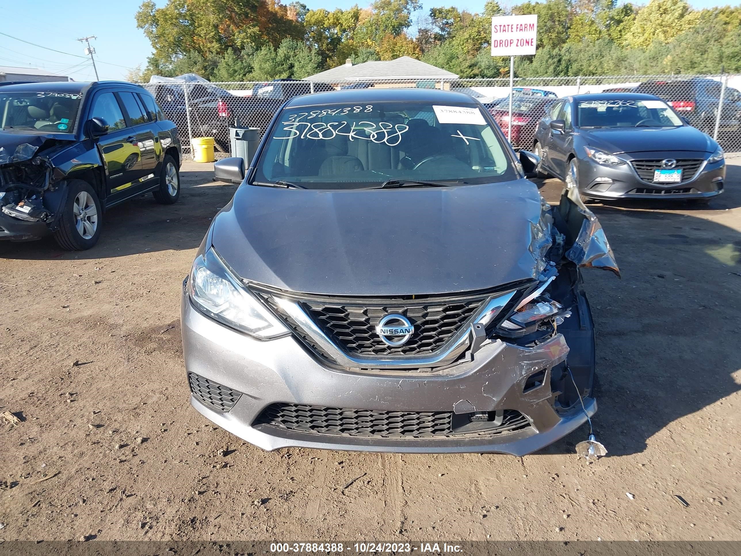 2018 Nissan Sentra Sv vin: 3N1AB7AP1JL649803