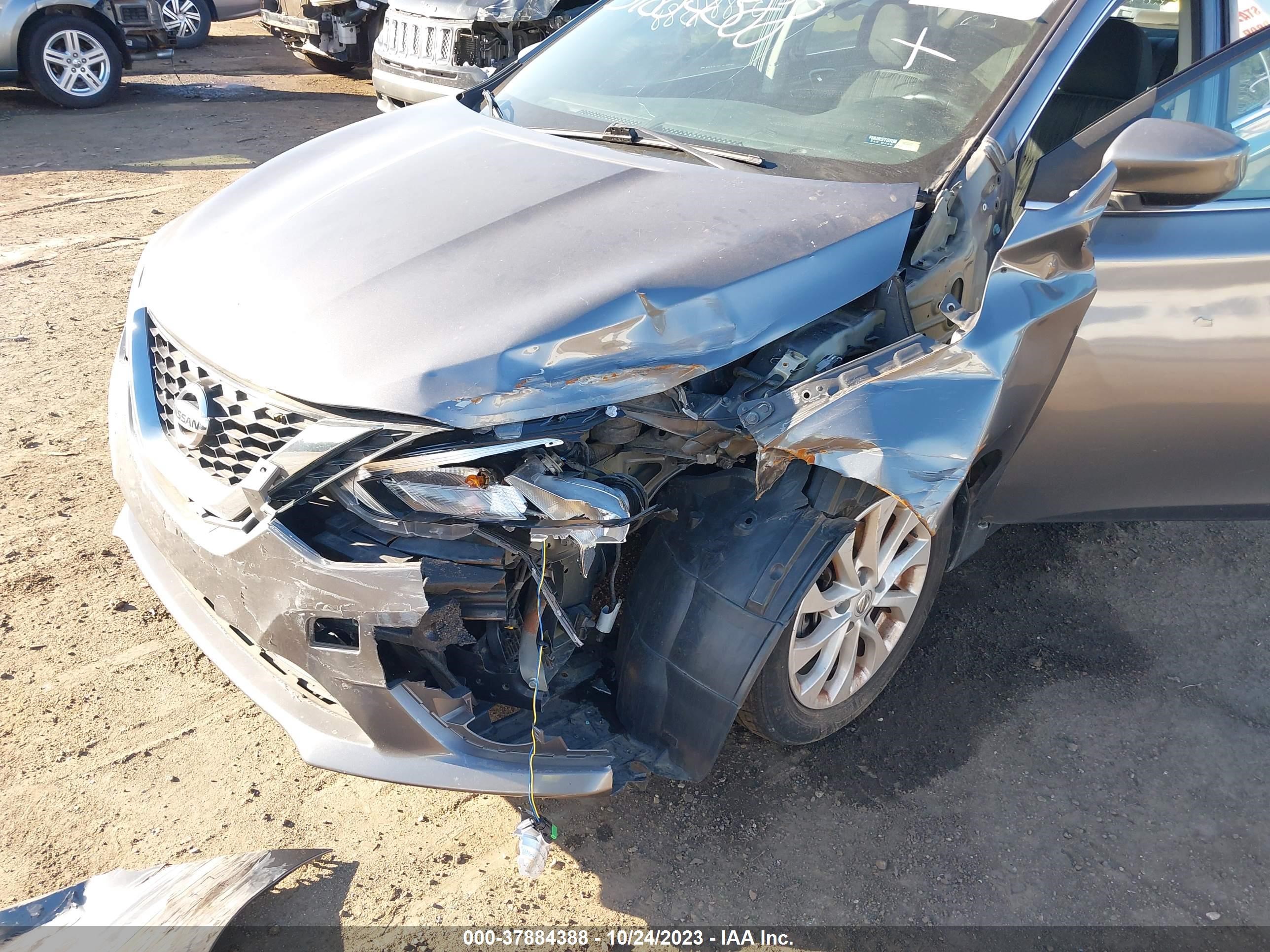 2018 Nissan Sentra Sv vin: 3N1AB7AP1JL649803