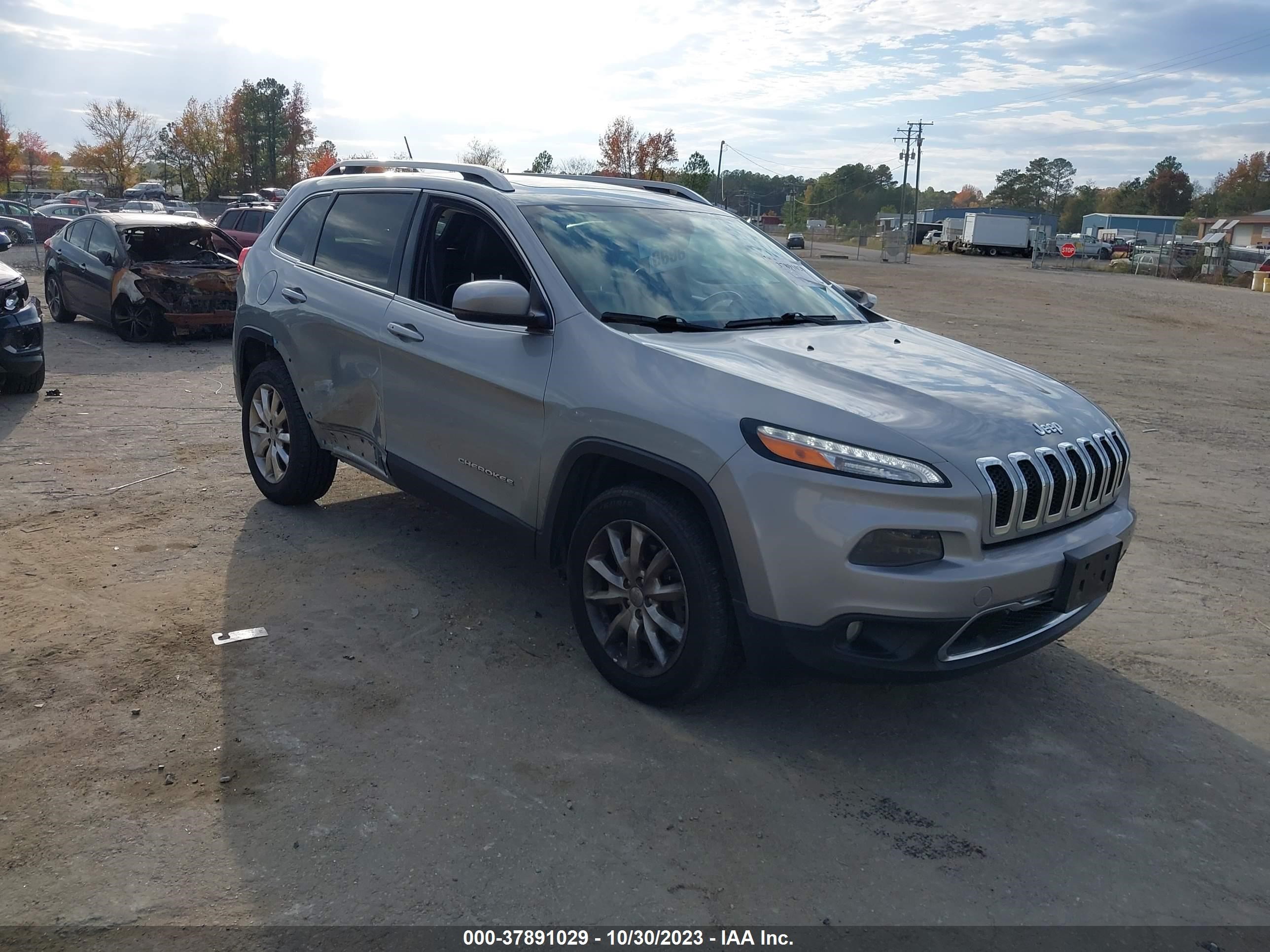 2014 Jeep Cherokee Limited vin: 1C4PJMDS6EW214395