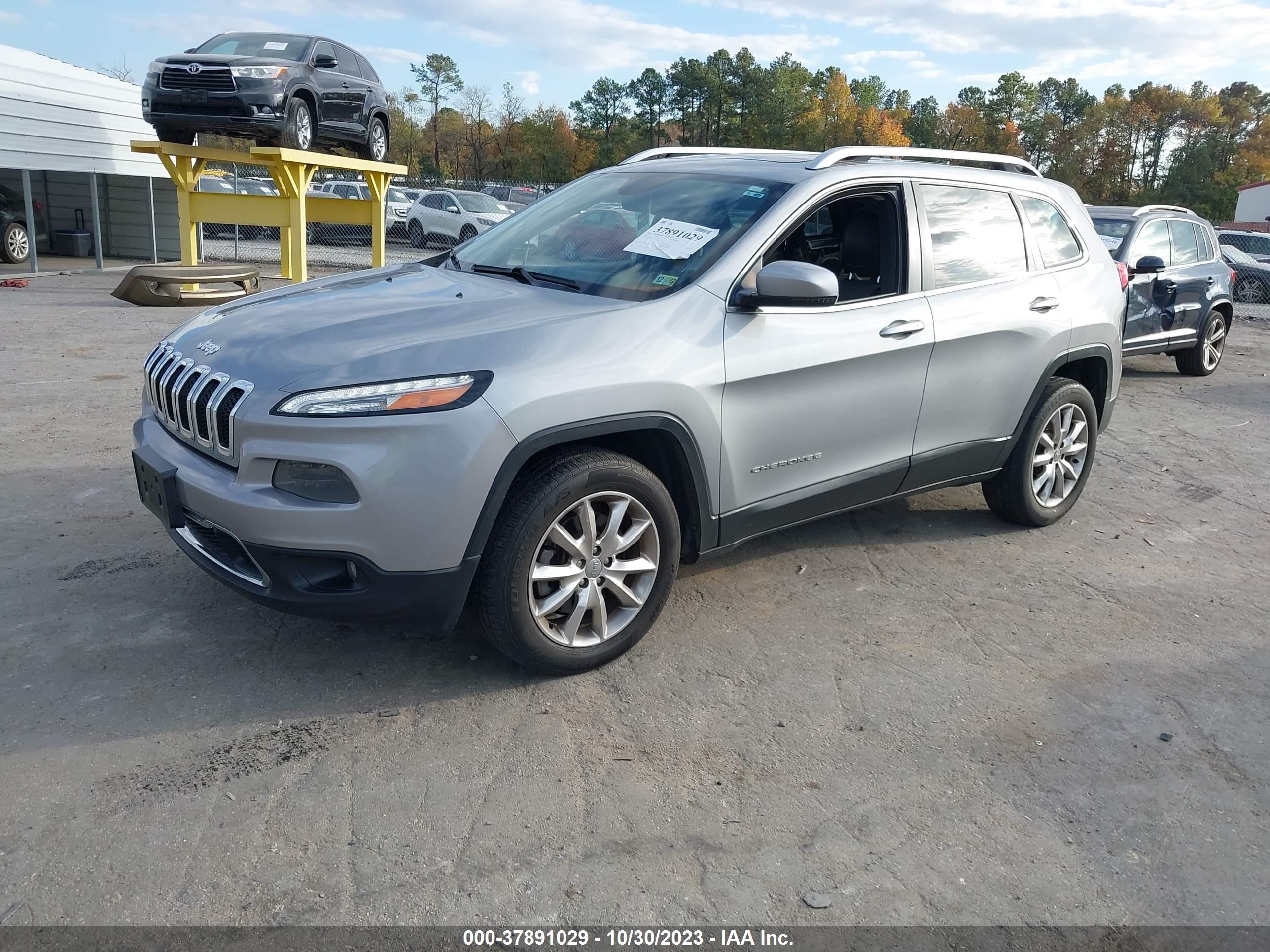 2014 Jeep Cherokee Limited vin: 1C4PJMDS6EW214395