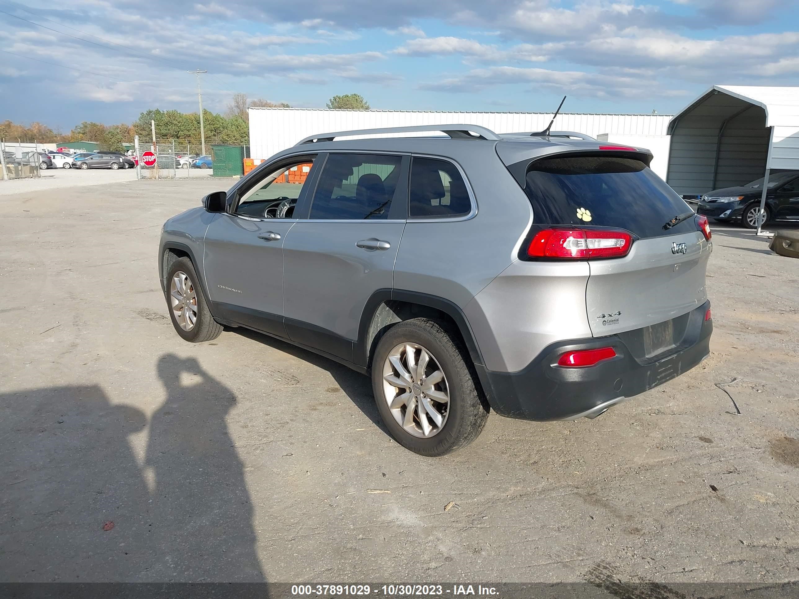 2014 Jeep Cherokee Limited vin: 1C4PJMDS6EW214395