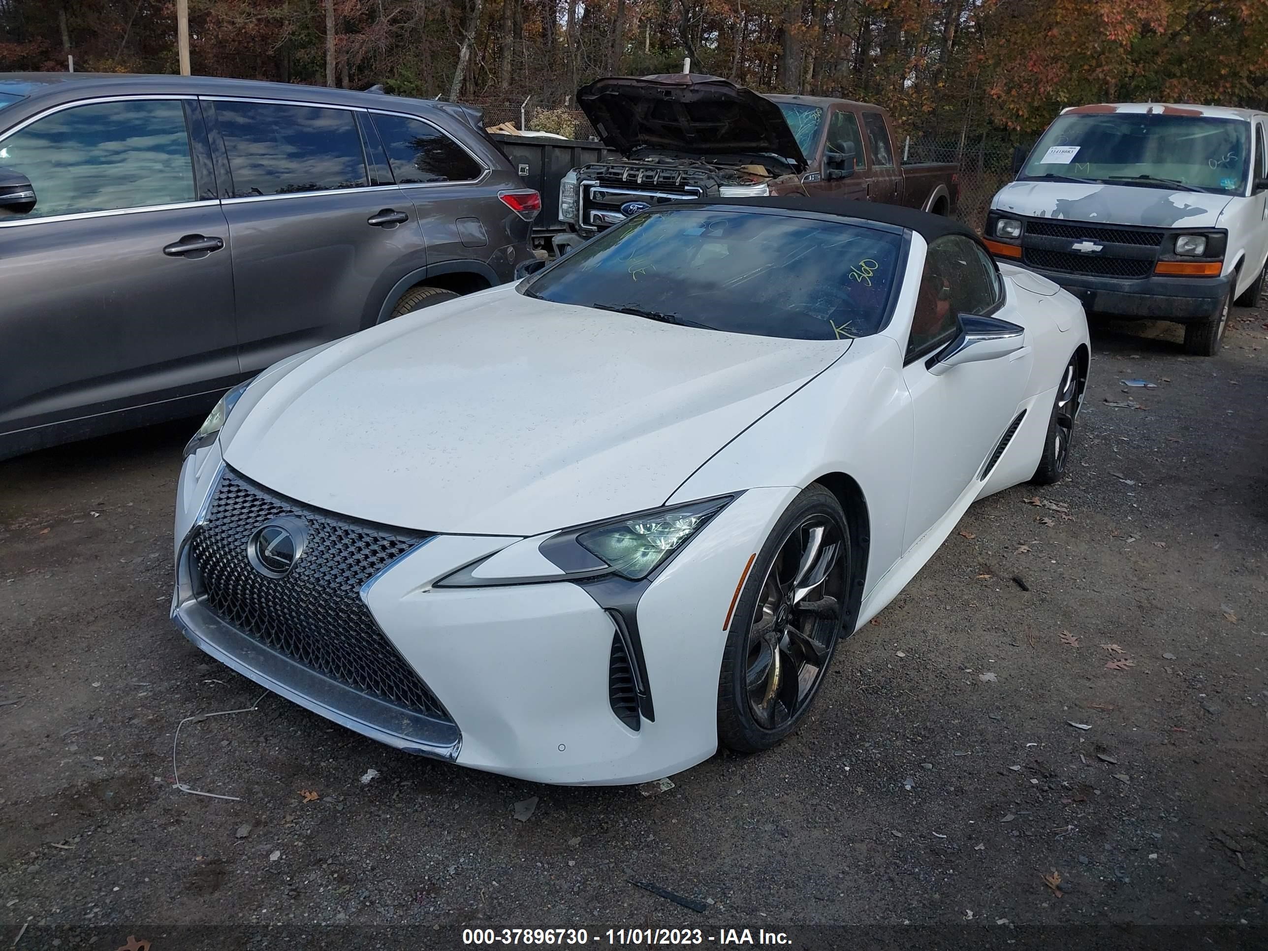 2021 Lexus Lc 500 vin: JTHKPAAYXMA104105