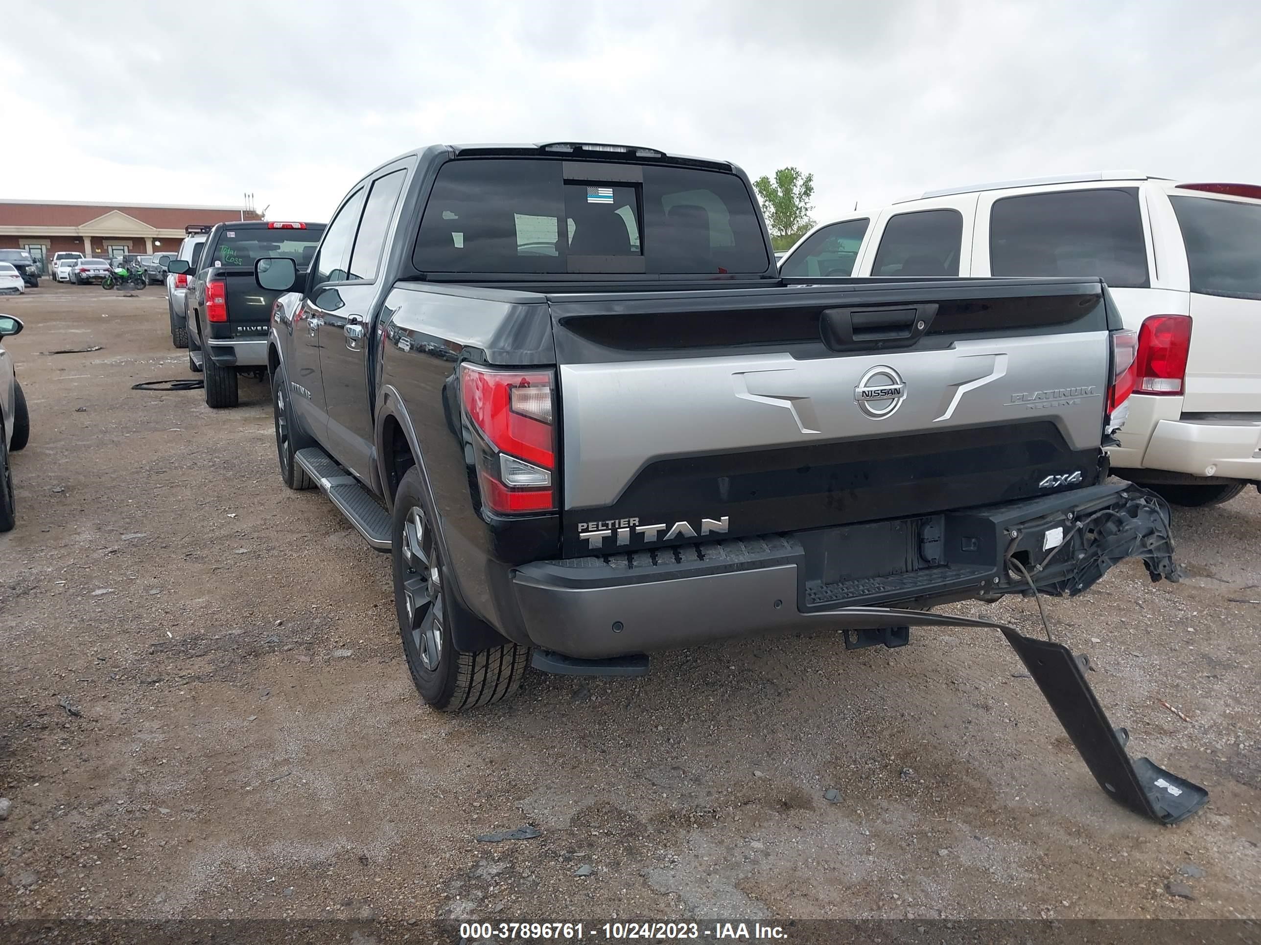 2020 Nissan Titan Platinum Reserve vin: 1N6AA1ED3LN504100