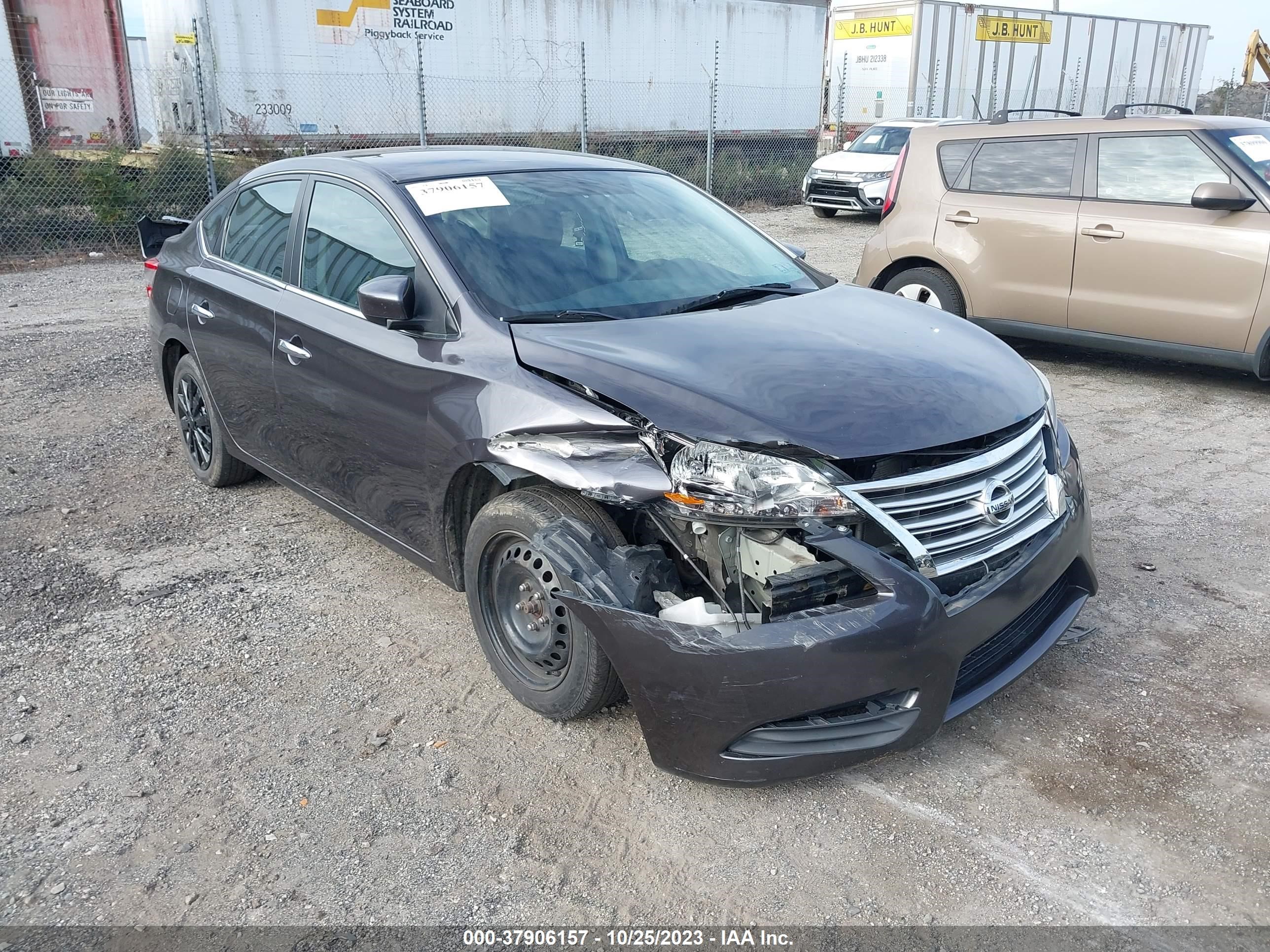 2014 Nissan Sentra Sv vin: 3N1AB7AP1EY254304