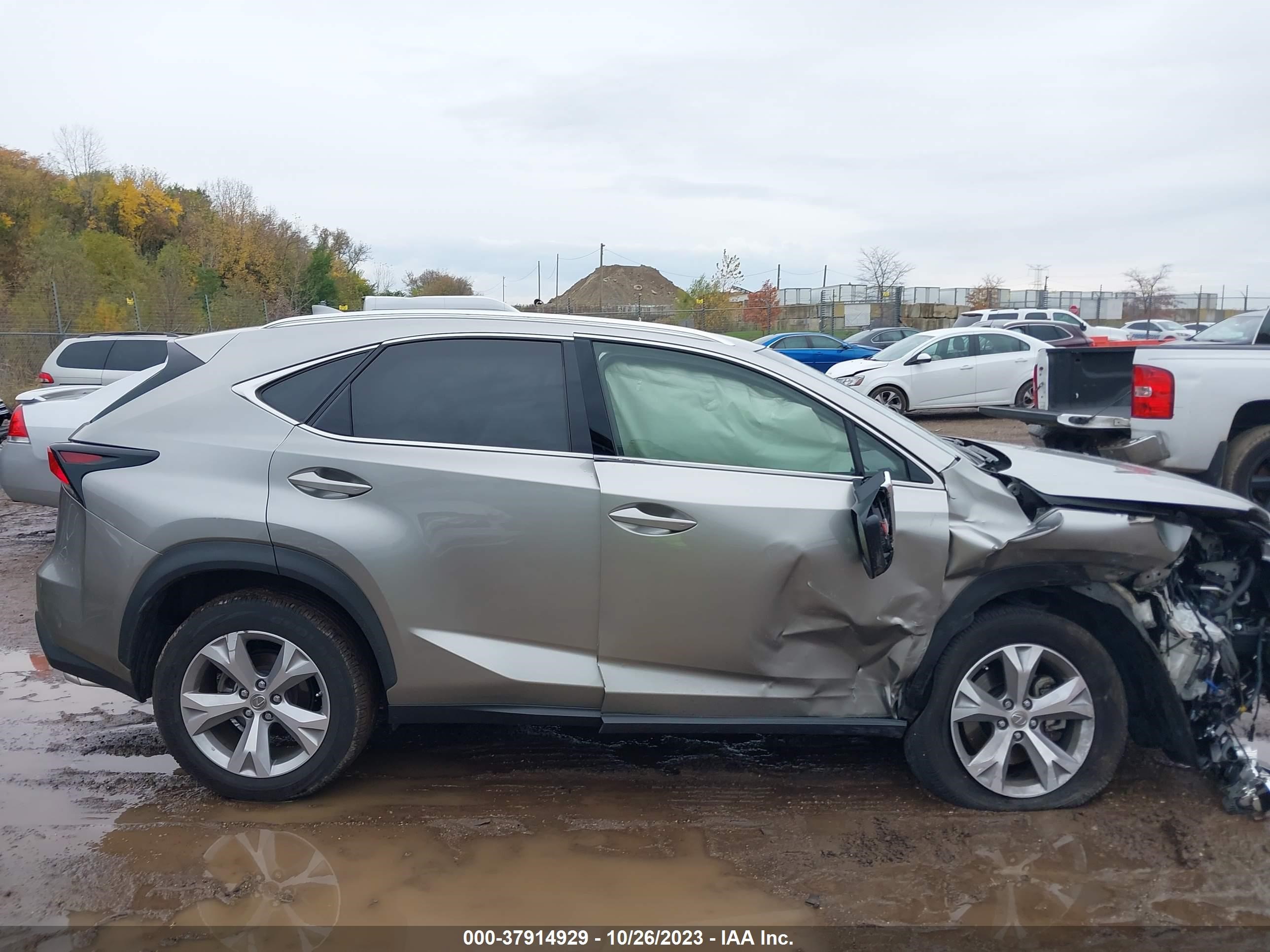 2017 Lexus Nx Nx Turbo vin: JTJBARBZ1H2100563