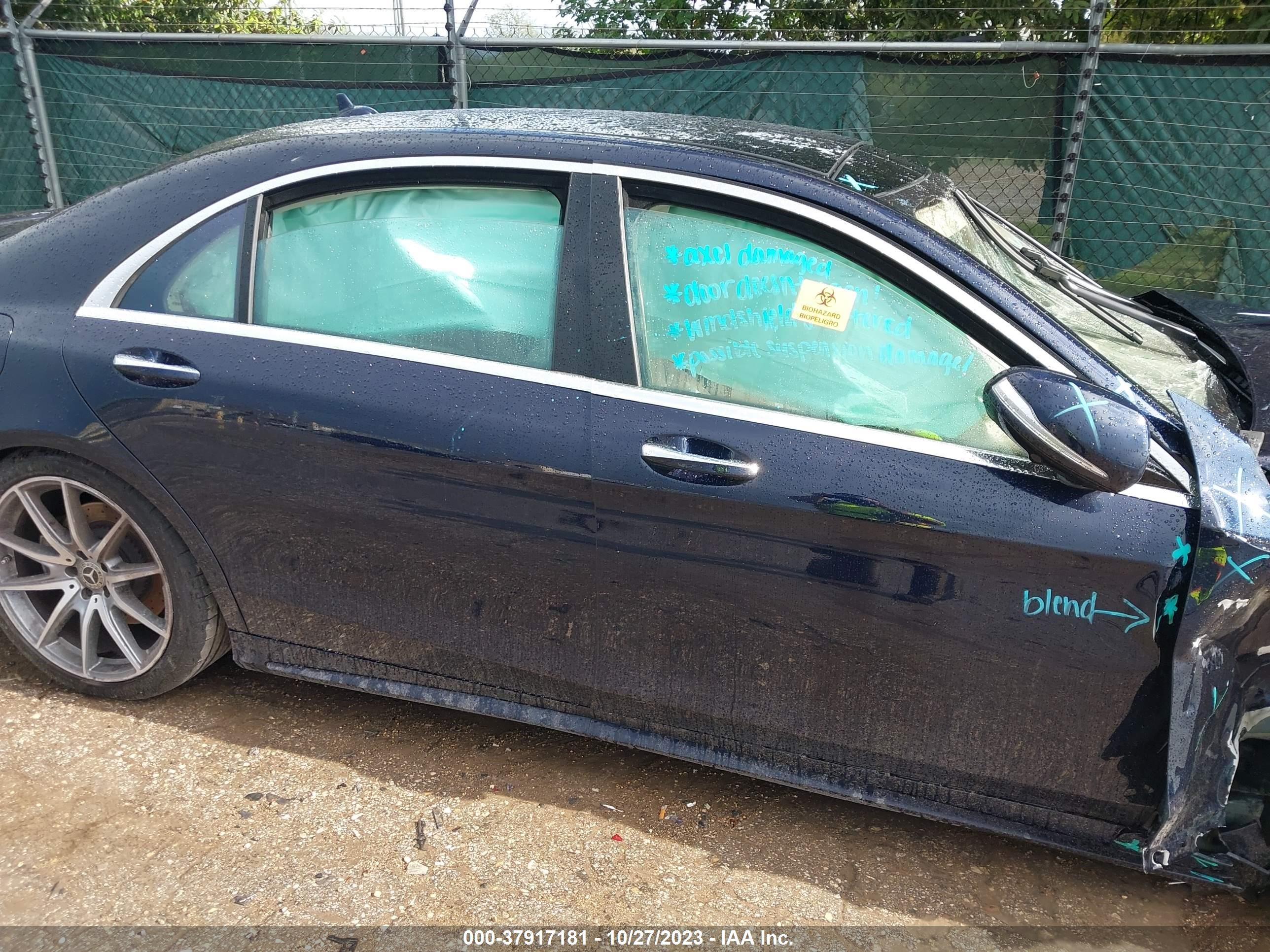 2020 Mercedes-Benz S-Class S 560 vin: W1KUG8DB6LA570774