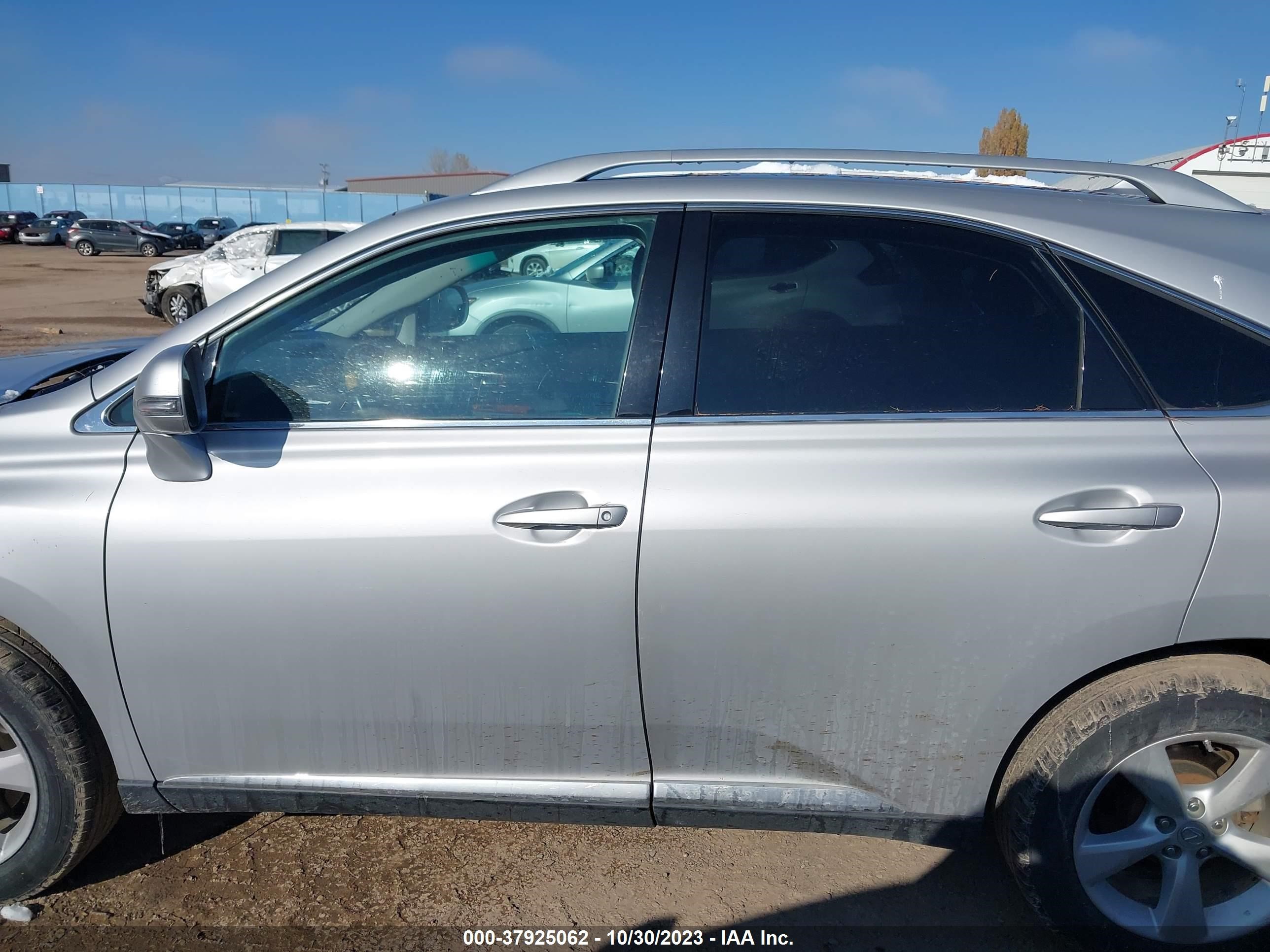 2012 Lexus Rx 350 vin: 2T2BK1BA2CC152608