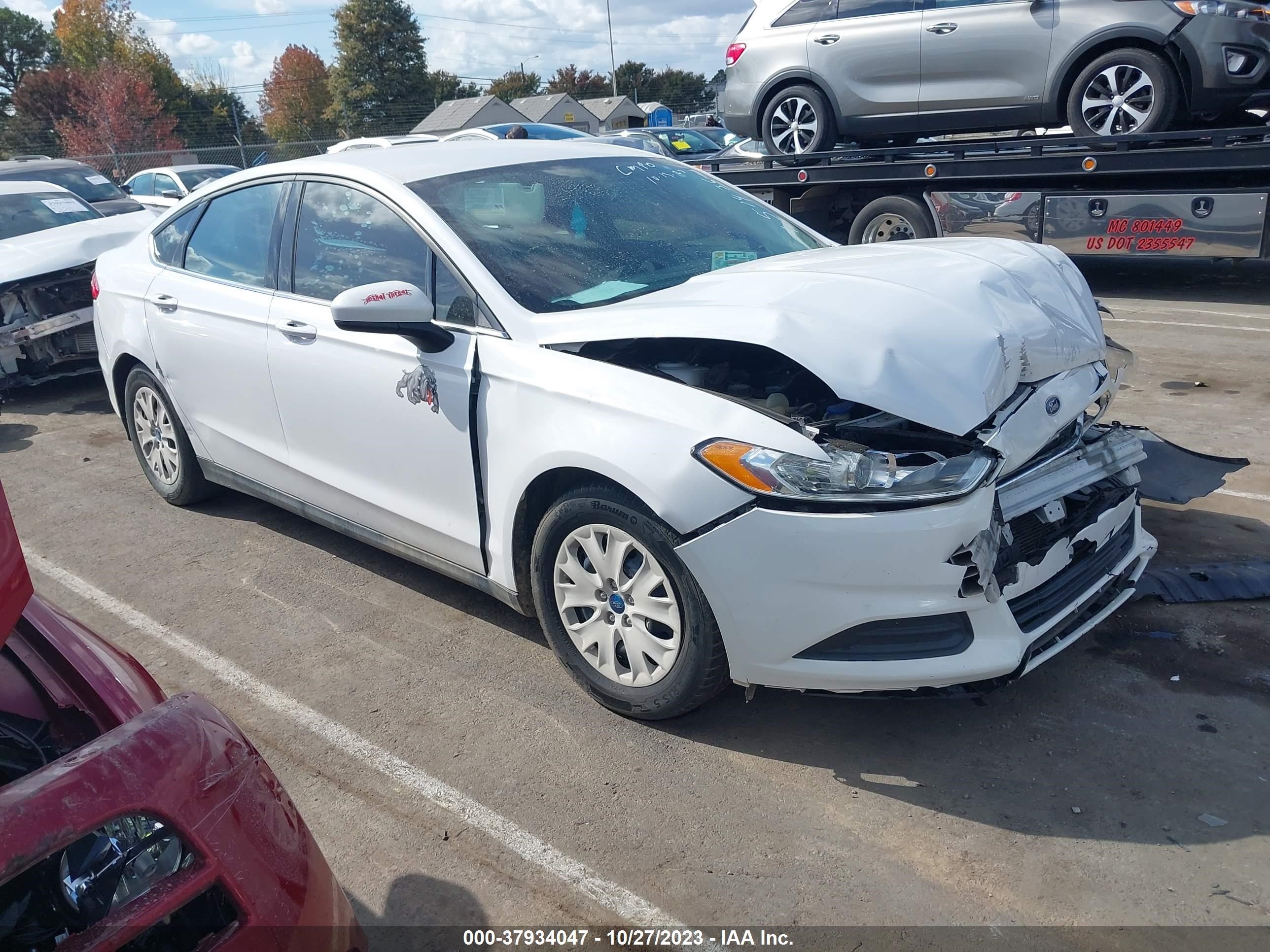 2014 Ford Fusion S vin: 1FA6P0G72E5351436