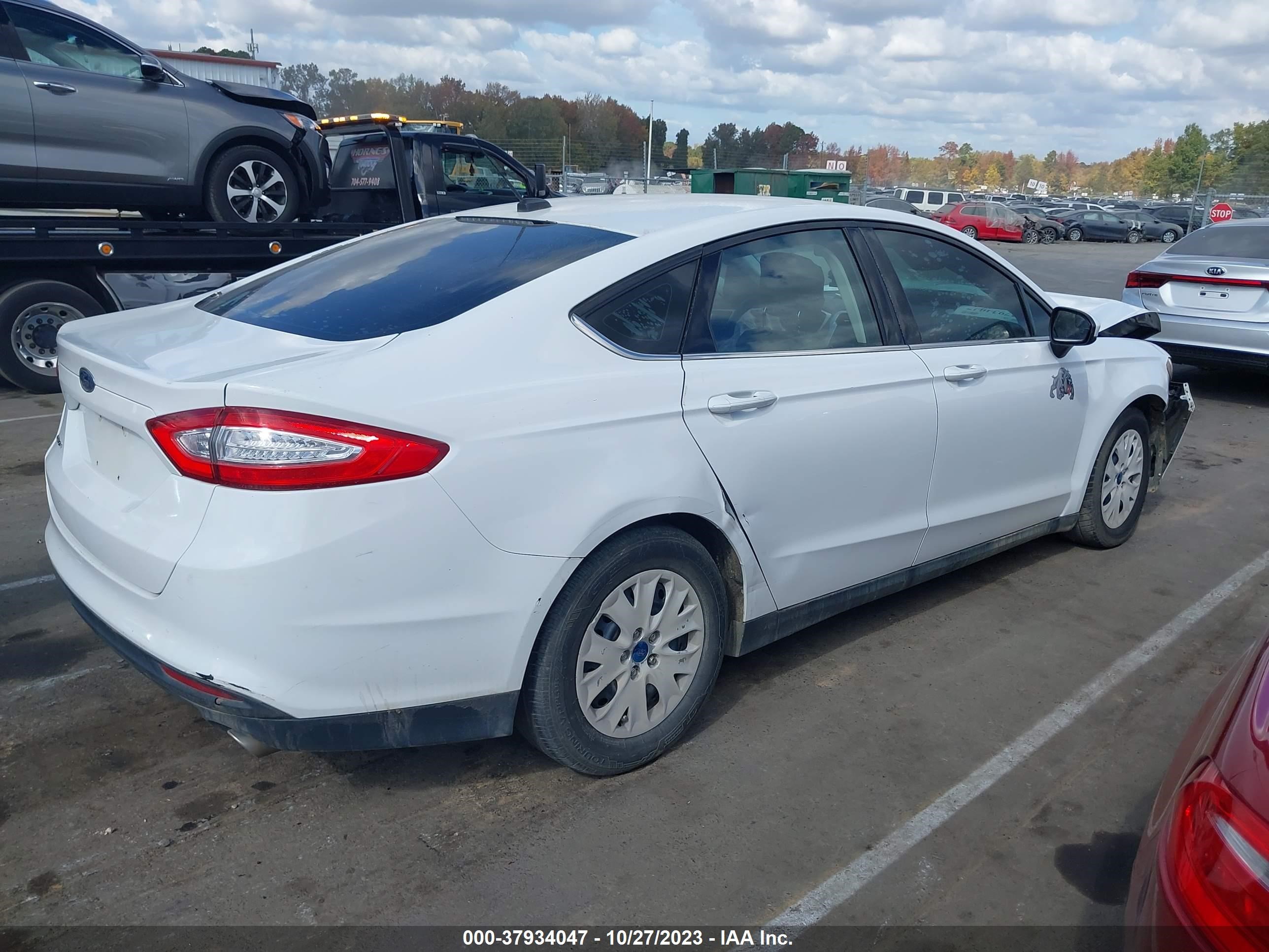 2014 Ford Fusion S vin: 1FA6P0G72E5351436