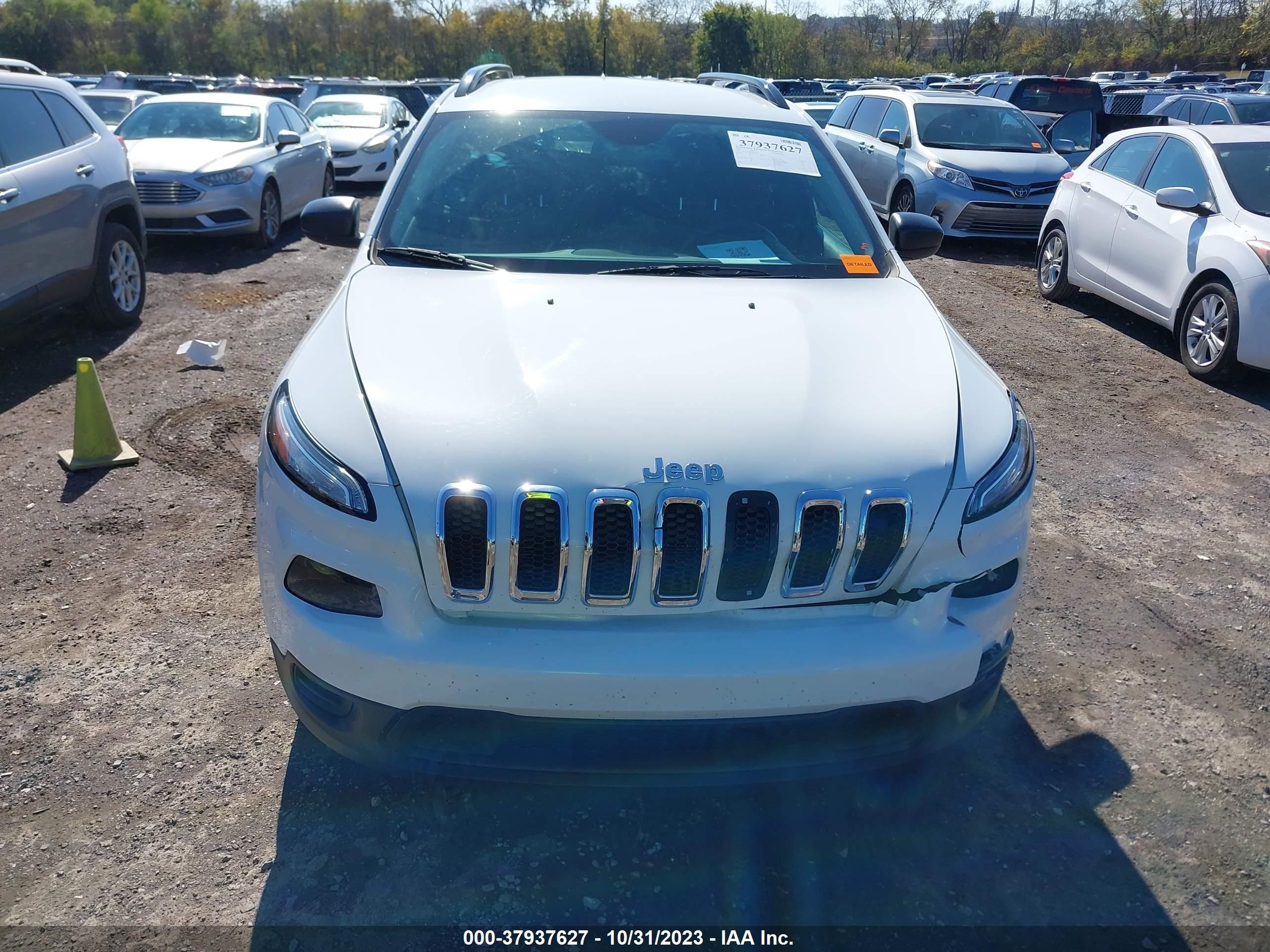 2016 Jeep Cherokee Sport vin: 1C4PJLAB8GW178212