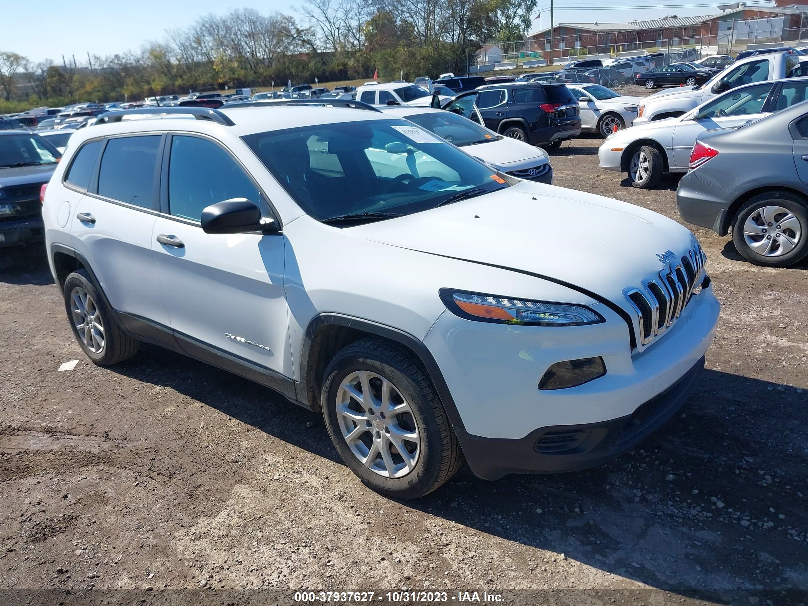 2016 Jeep Cherokee Sport vin: 1C4PJLAB8GW178212