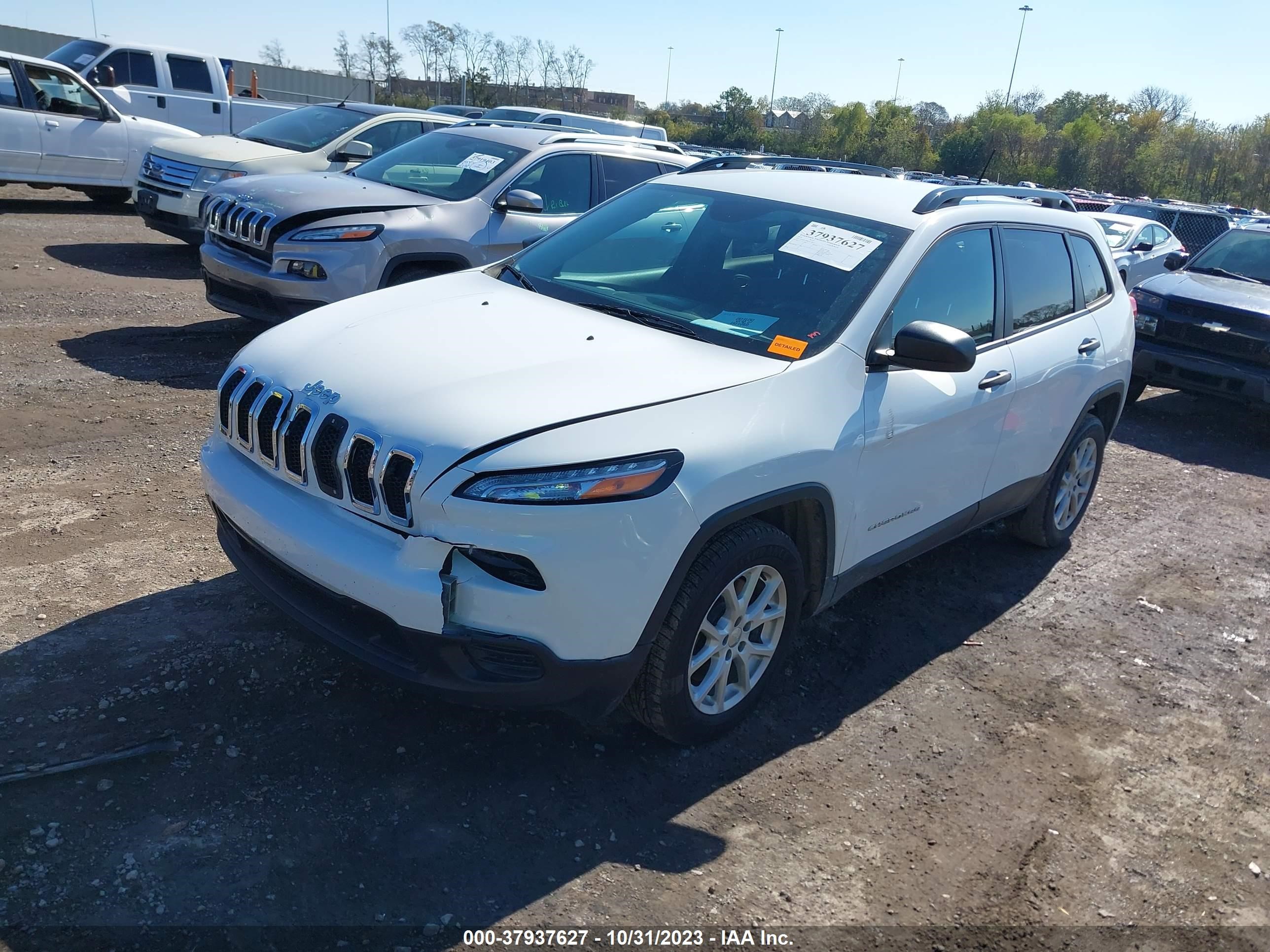 2016 Jeep Cherokee Sport vin: 1C4PJLAB8GW178212