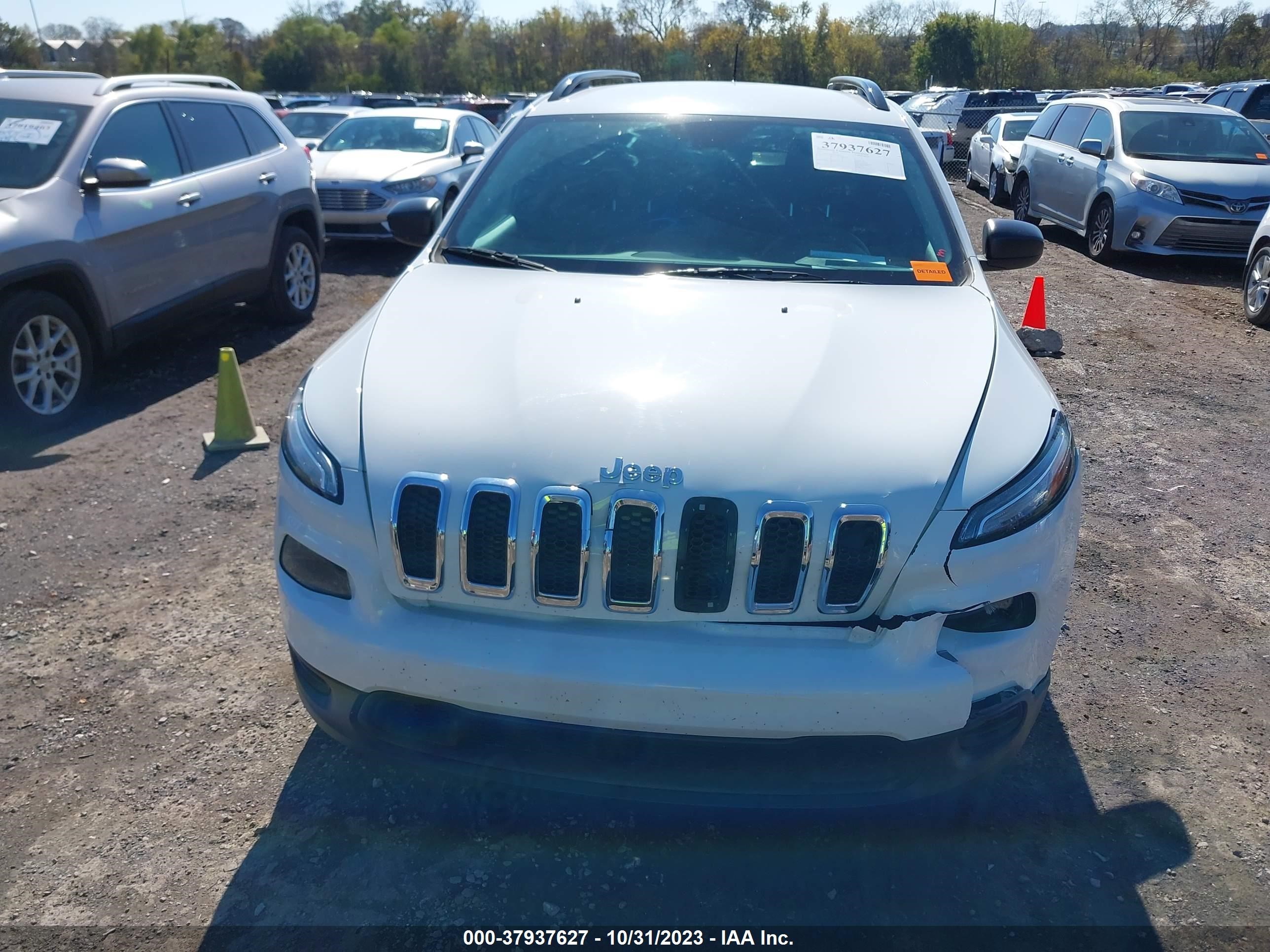 2016 Jeep Cherokee Sport vin: 1C4PJLAB8GW178212