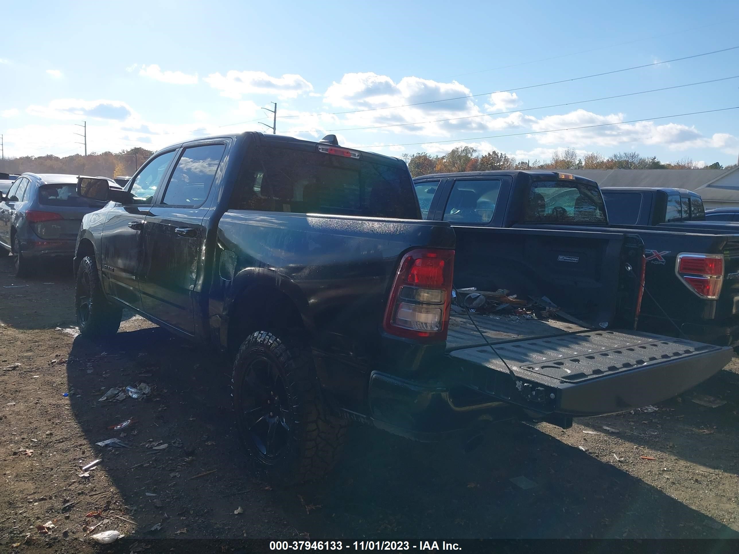 2021 Ram 1500 Big Horn 4X4 5'7" Box vin: 1C6SRFFT6MN500330