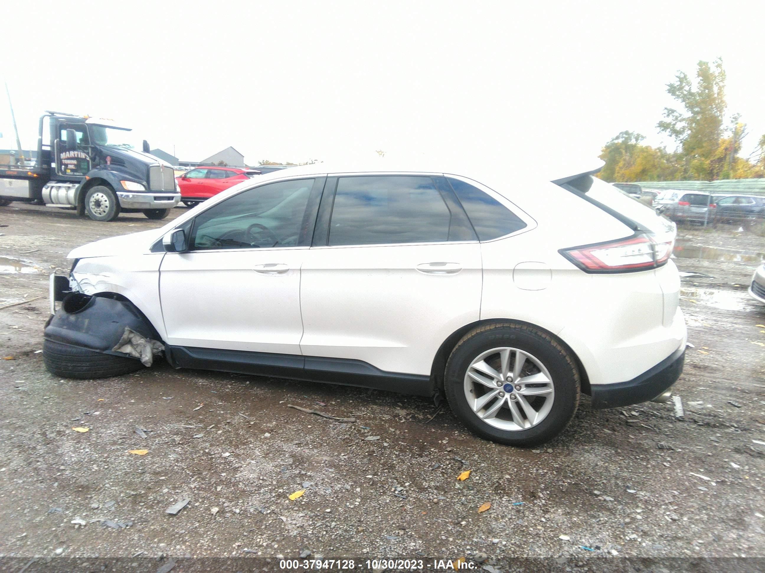 2017 Ford Edge Sel vin: 2FMPK4J88HBB84078