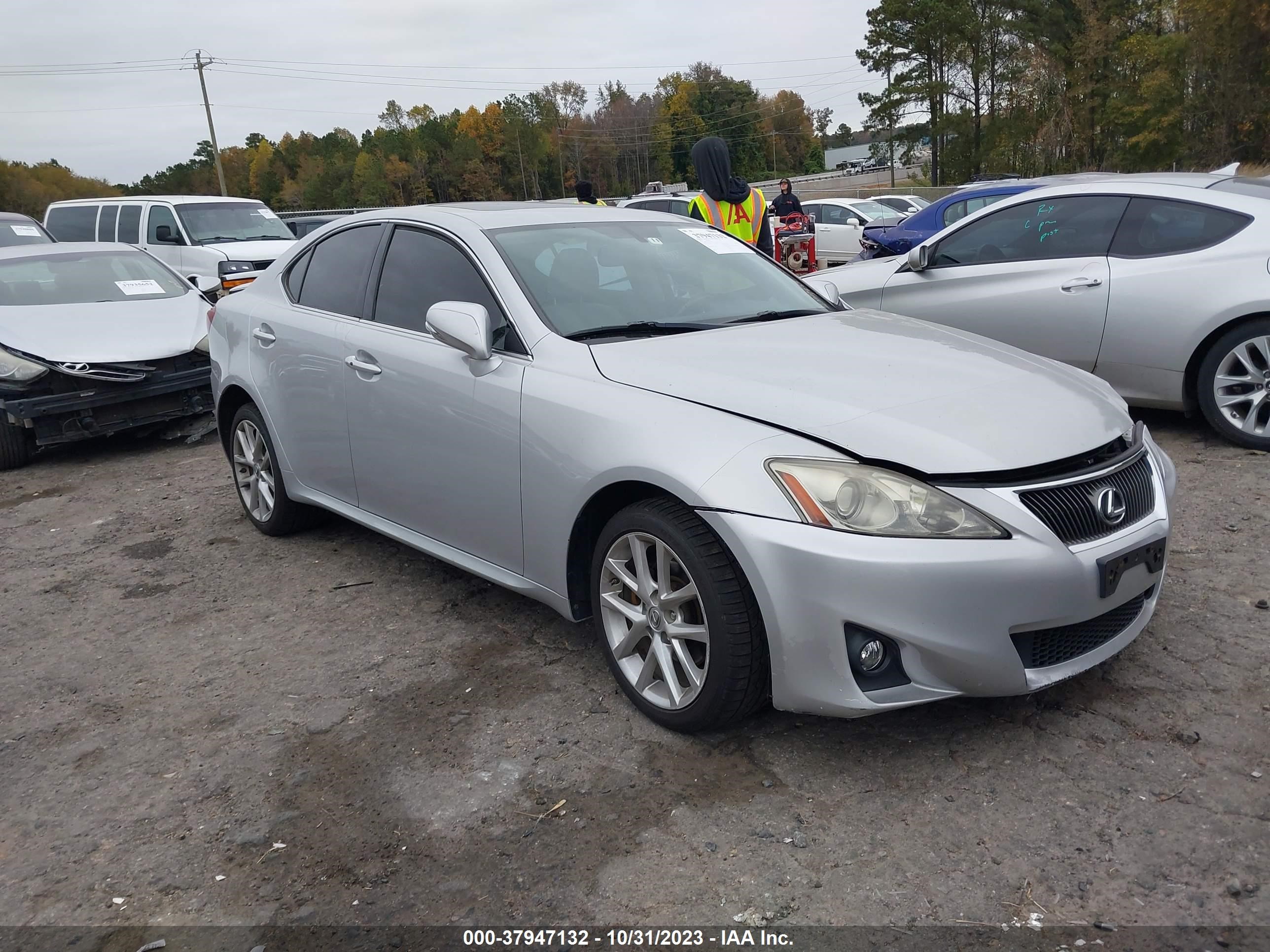 2012 Lexus Is 250 vin: JTHCF5C27C5053709