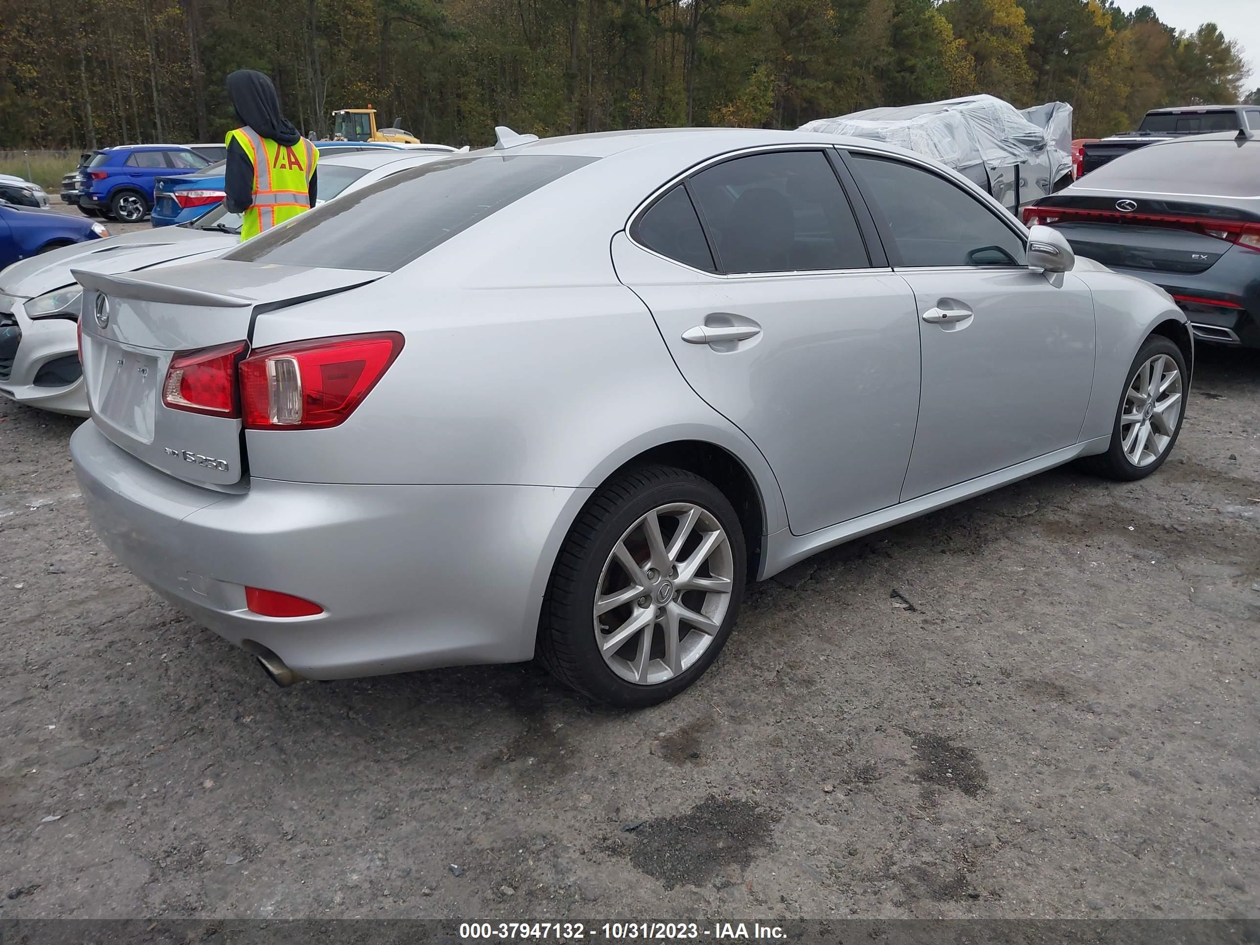 2012 Lexus Is 250 vin: JTHCF5C27C5053709