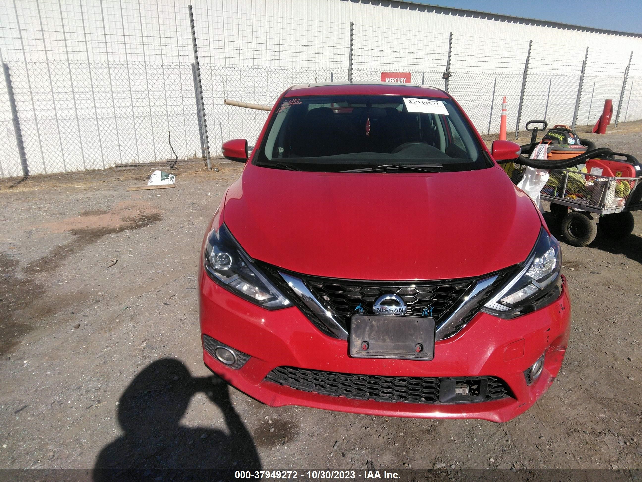 2018 Nissan Sentra Sr Turbo vin: 3N1CB7AP6JY217560