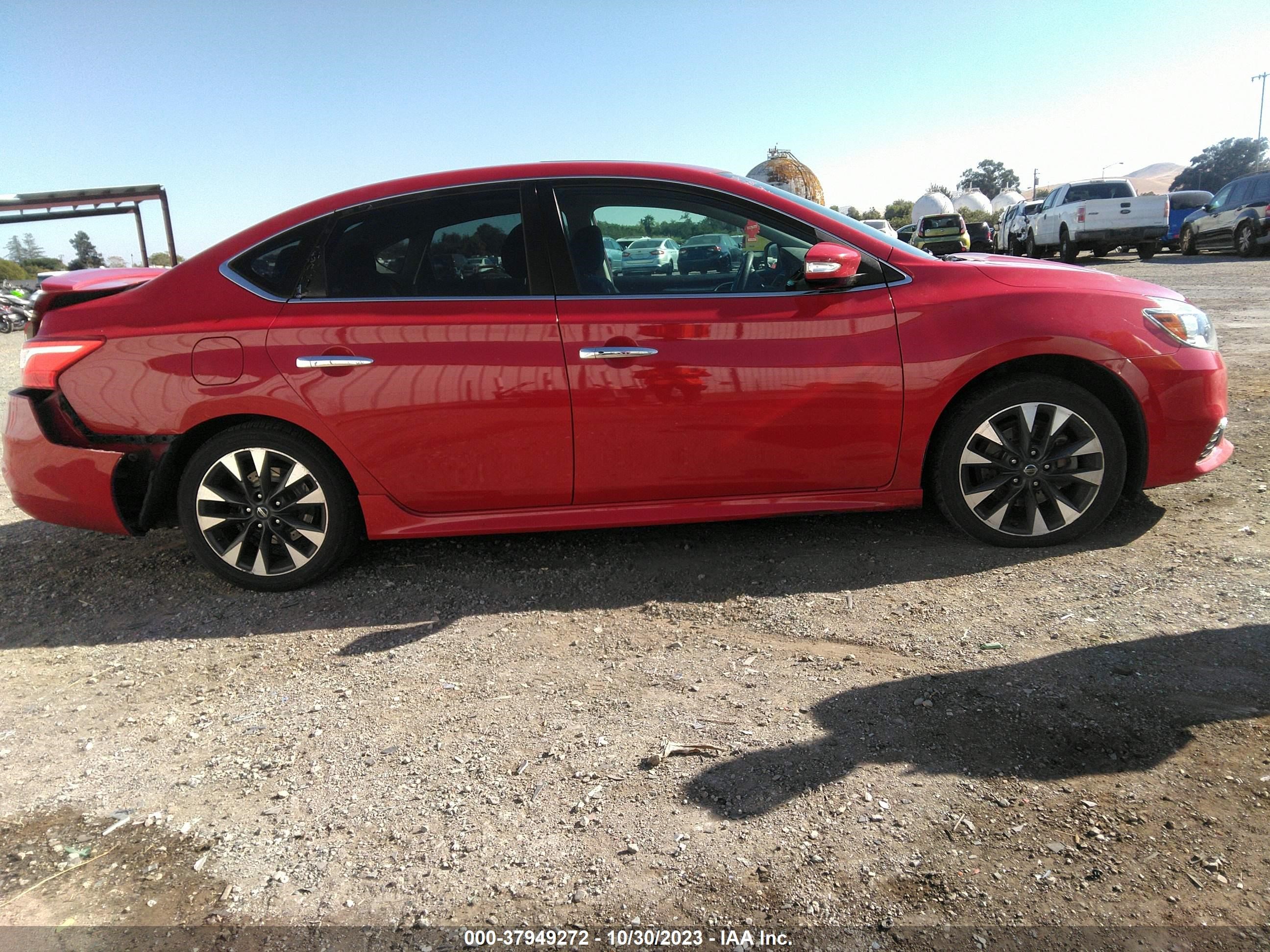 2018 Nissan Sentra Sr Turbo vin: 3N1CB7AP6JY217560