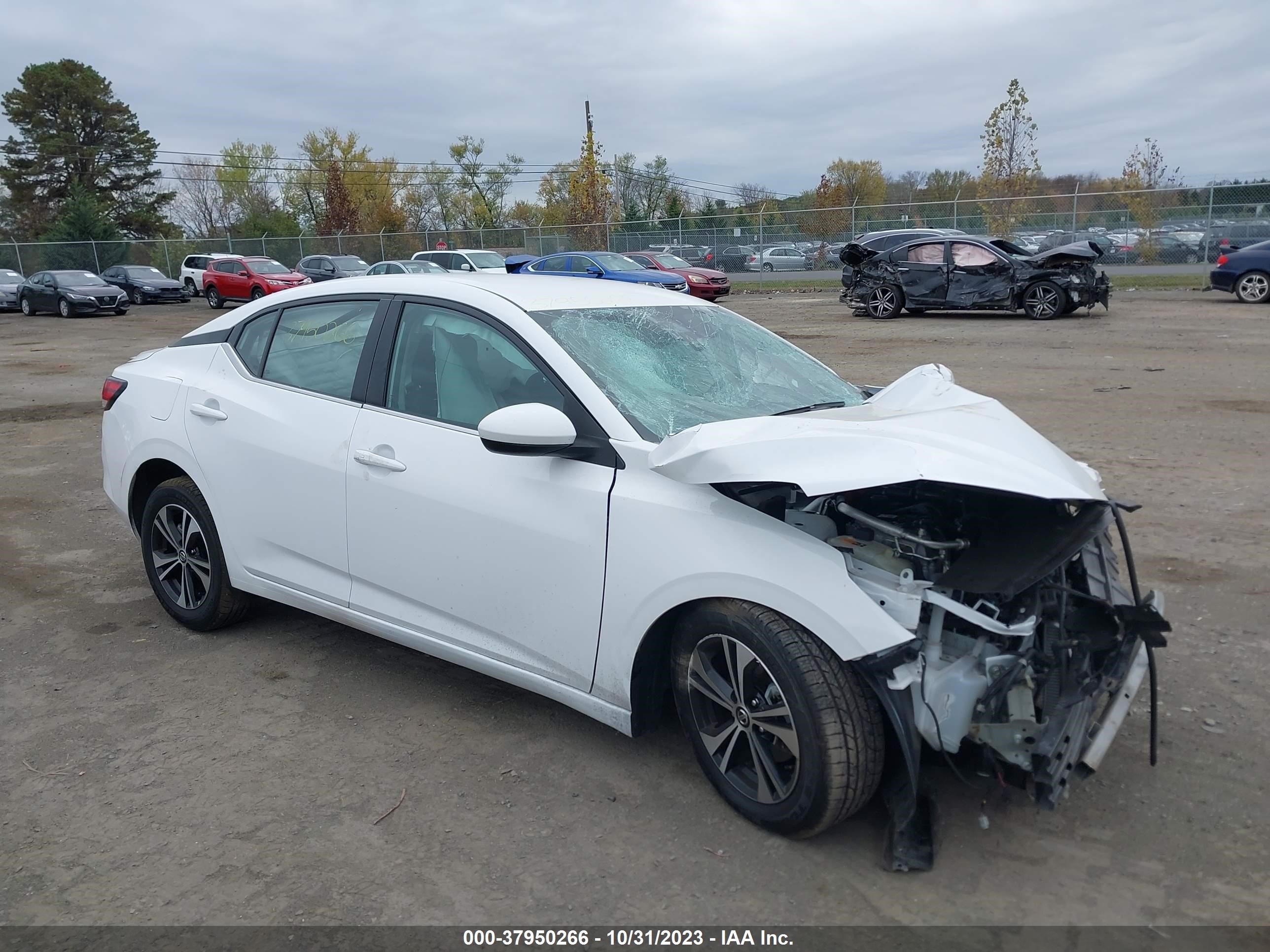 2021 Nissan Sentra Sv Xtronic Cvt vin: 3N1AB8CV7MY294998