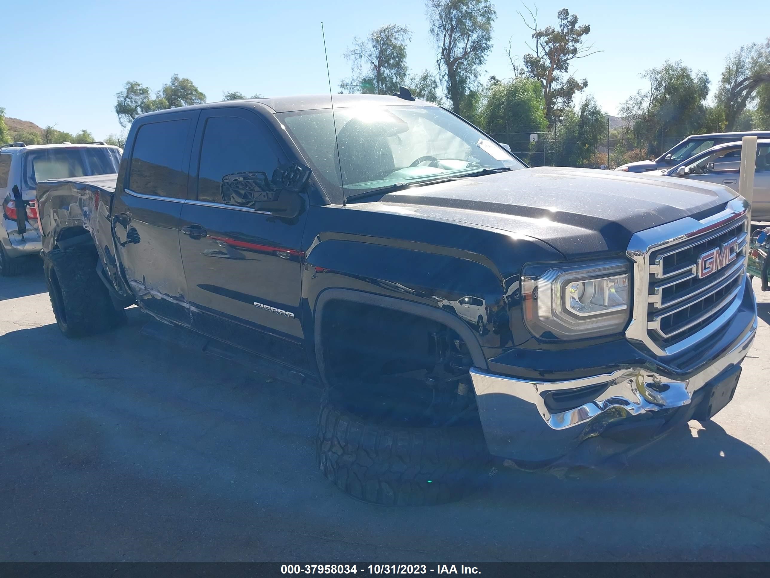 2017 GMC Sierra 1500 Sle vin: 3GTP1MEH9HG325691