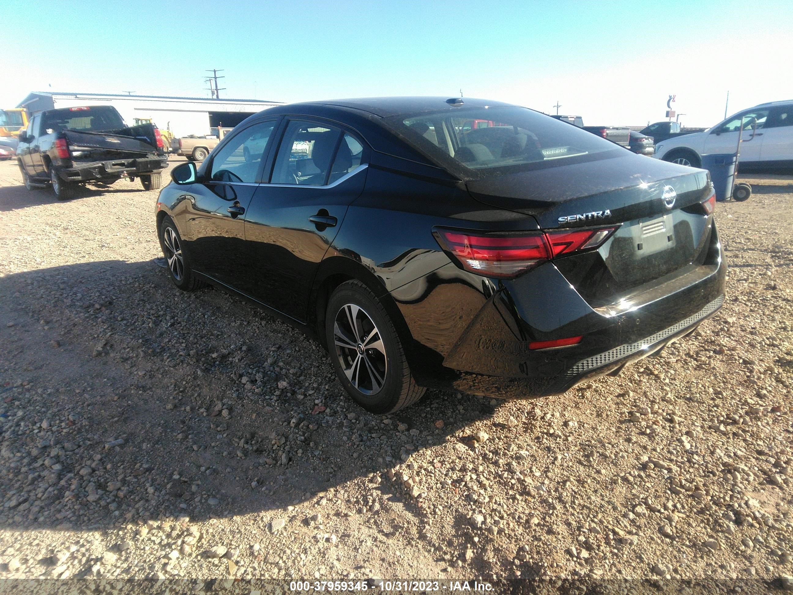 2022 Nissan Sentra Sv Xtronic Cvt vin: 3N1AB8CV9NY267416