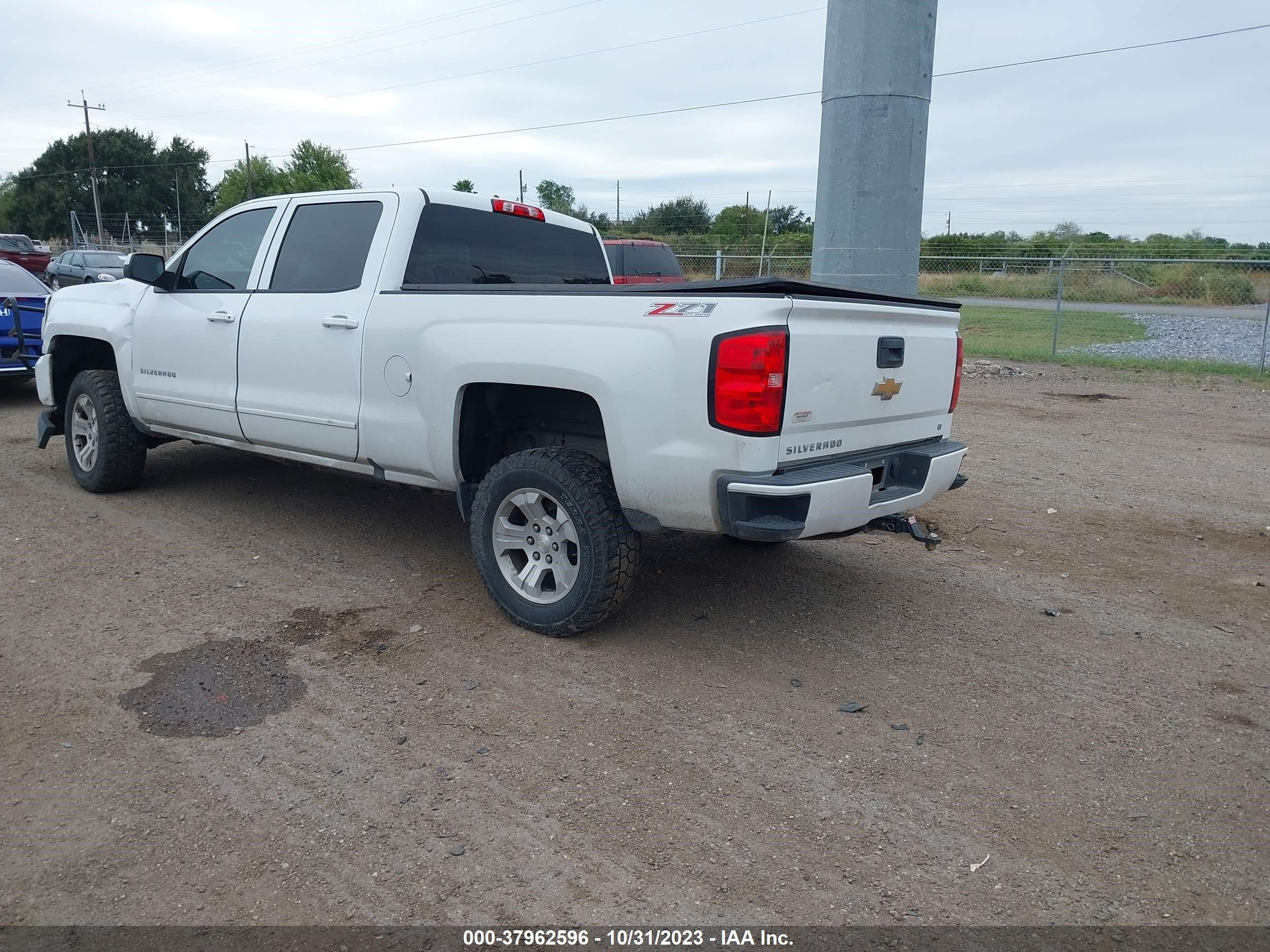 2017 Chevrolet Silverado 1500 2Lt vin: 3GCUKREC8HG191788