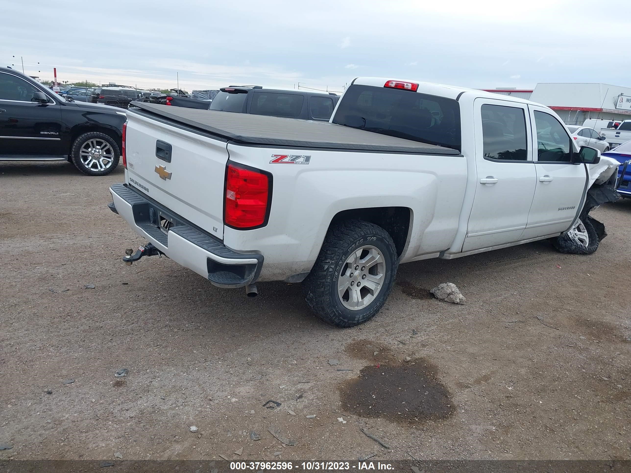 2017 Chevrolet Silverado 1500 2Lt vin: 3GCUKREC8HG191788