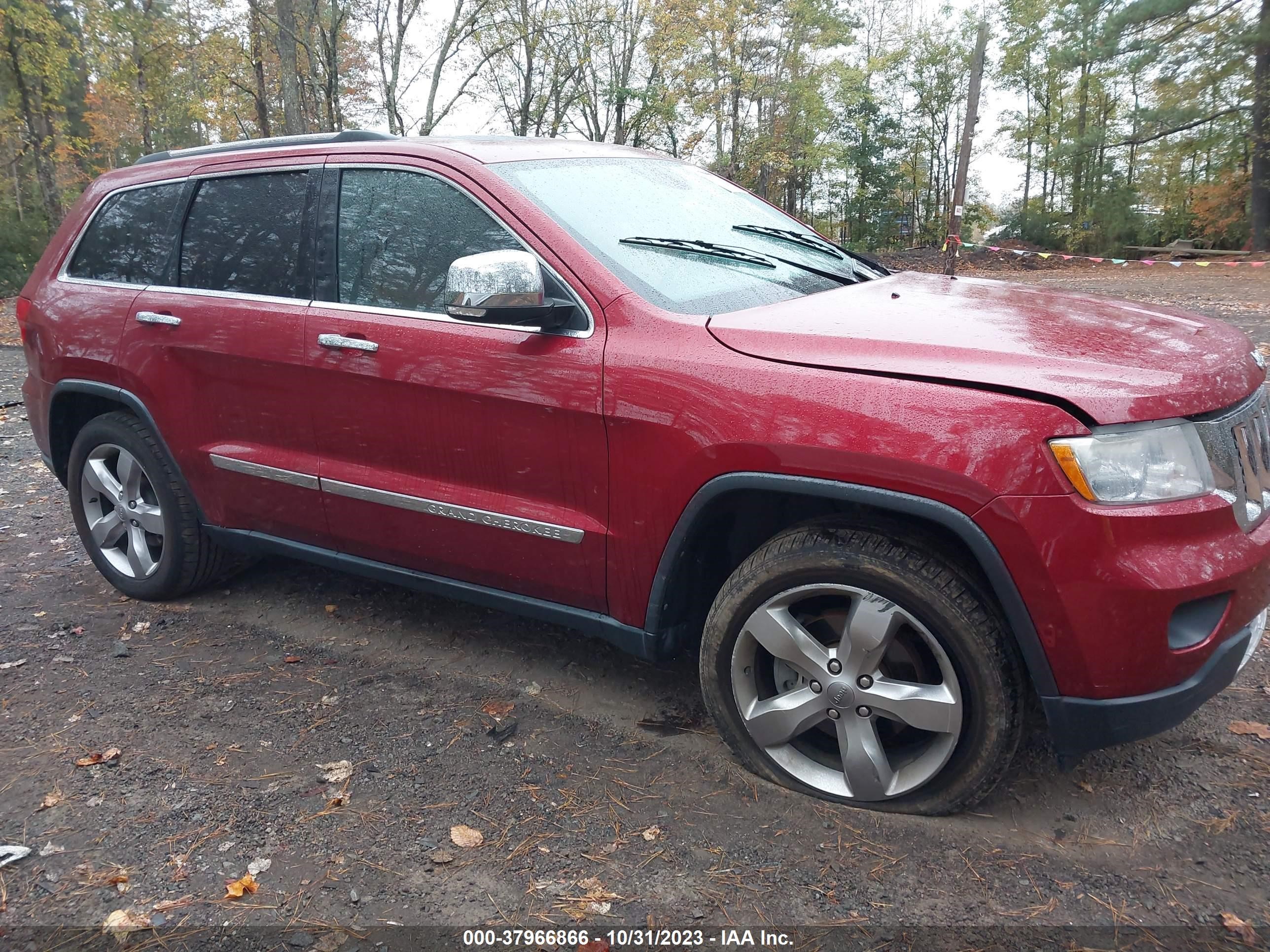 2012 Jeep Grand Cherokee Overland vin: 1C4RJECT8CC334271