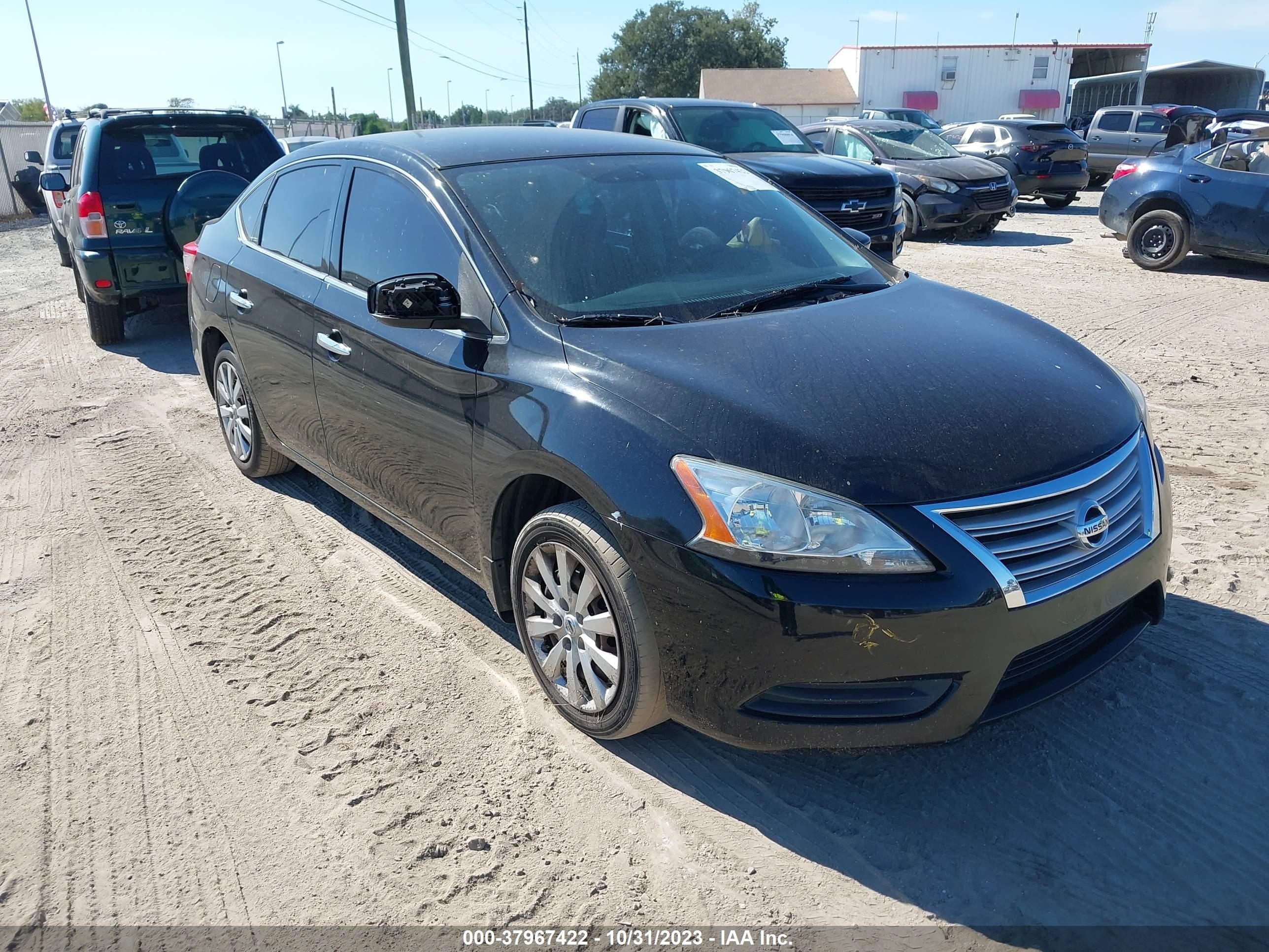 2014 Nissan Sentra Fe+ S/Fe+ Sv/S/Sl/Sr/Sv vin: 3N1AB7AP8EL667446