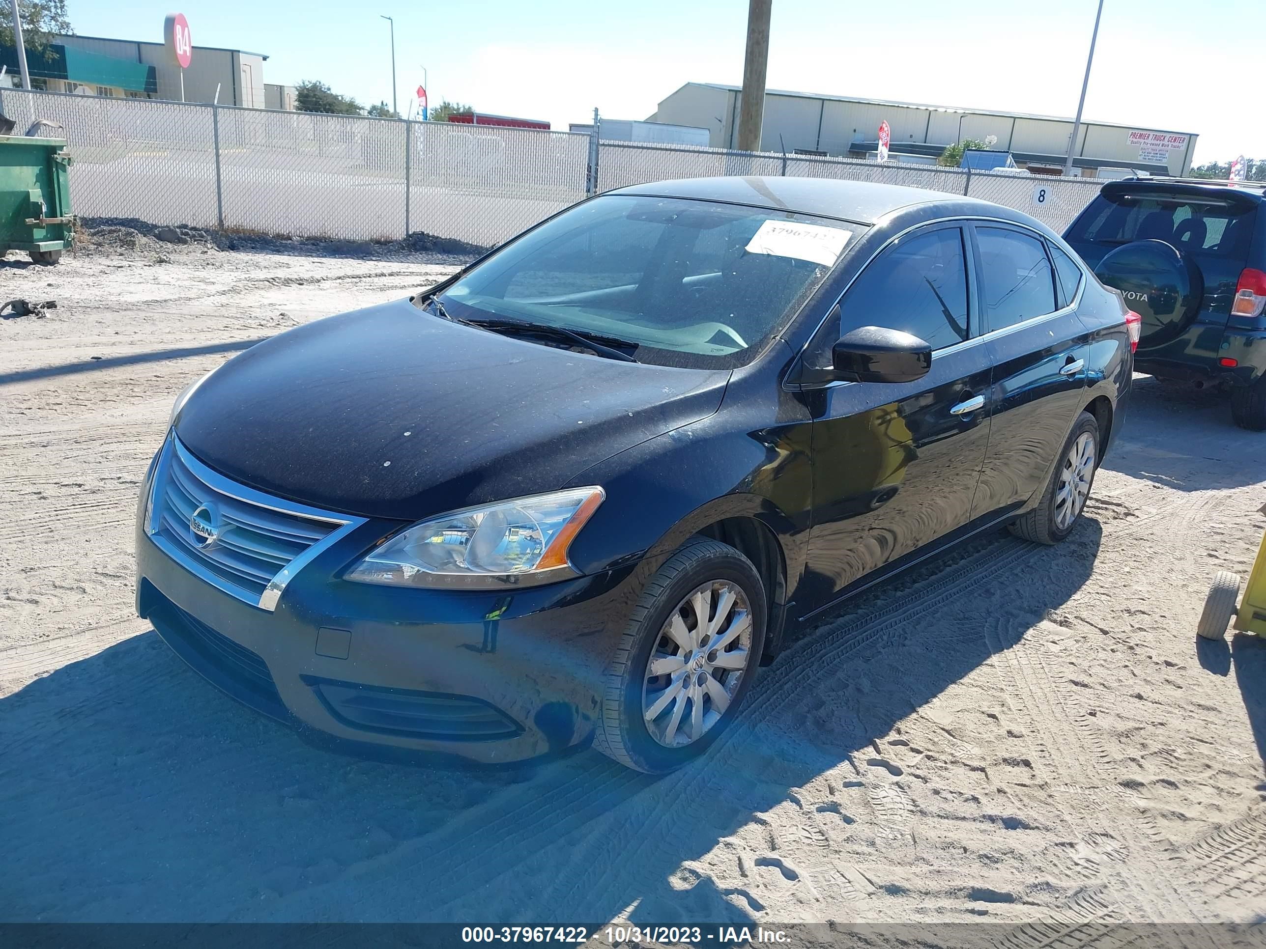 2014 Nissan Sentra Fe+ S/Fe+ Sv/S/Sl/Sr/Sv vin: 3N1AB7AP8EL667446