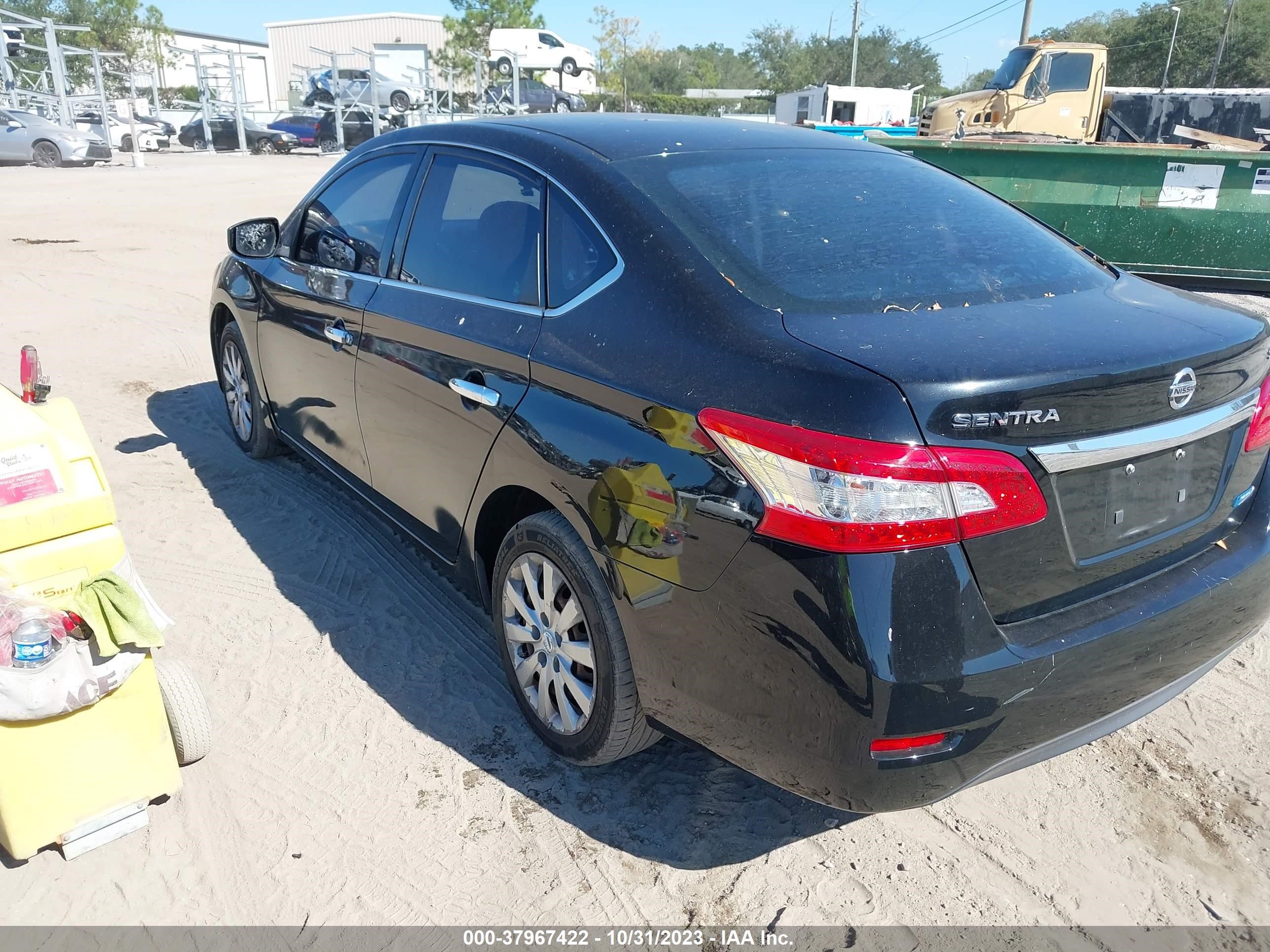 2014 Nissan Sentra Fe+ S/Fe+ Sv/S/Sl/Sr/Sv vin: 3N1AB7AP8EL667446