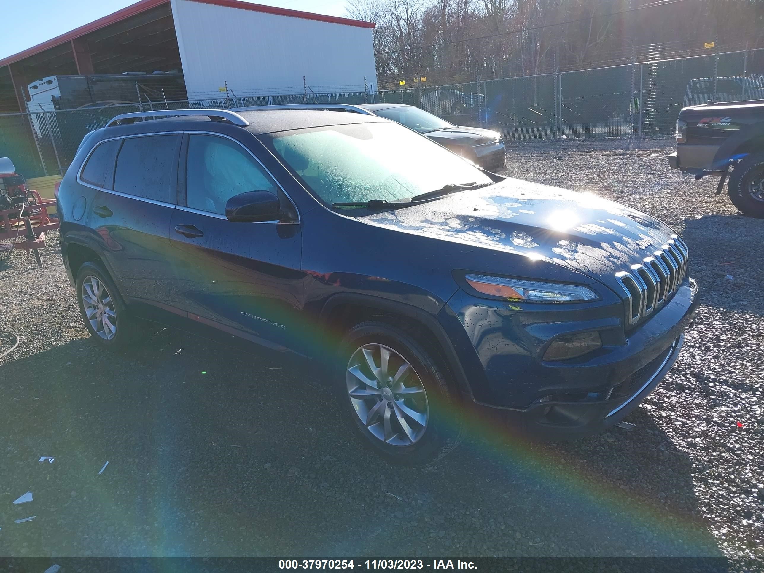 2018 Jeep Cherokee Limited 4X4 vin: 1C4PJMDX8JD601564