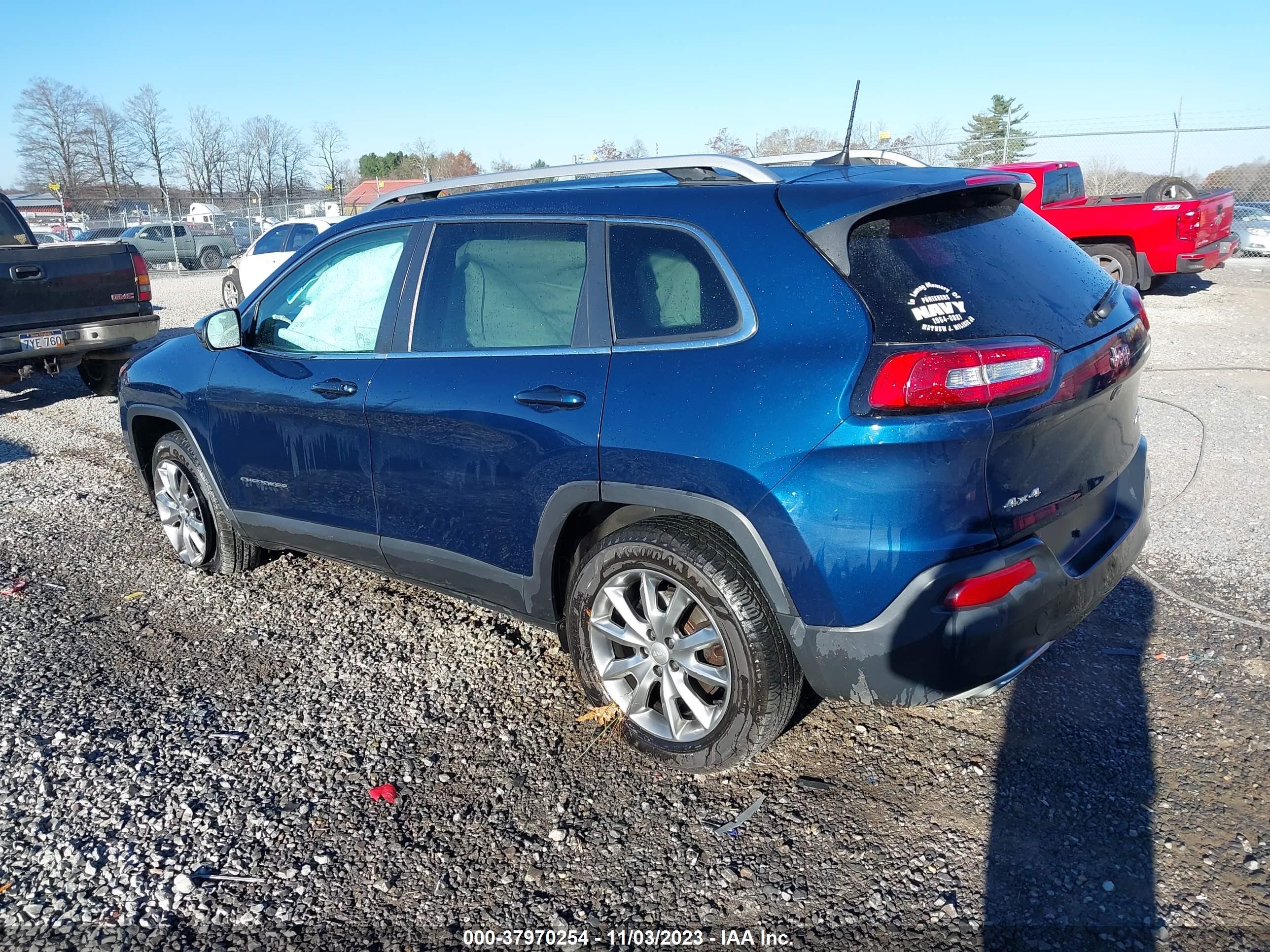 2018 Jeep Cherokee Limited 4X4 vin: 1C4PJMDX8JD601564