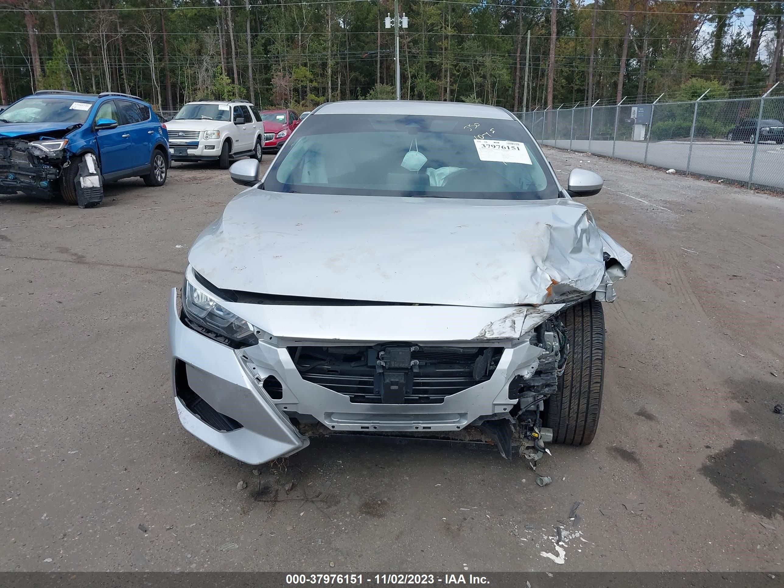 2021 Nissan Sentra Sv Xtronic Cvt vin: 3N1AB8CV6MY267212