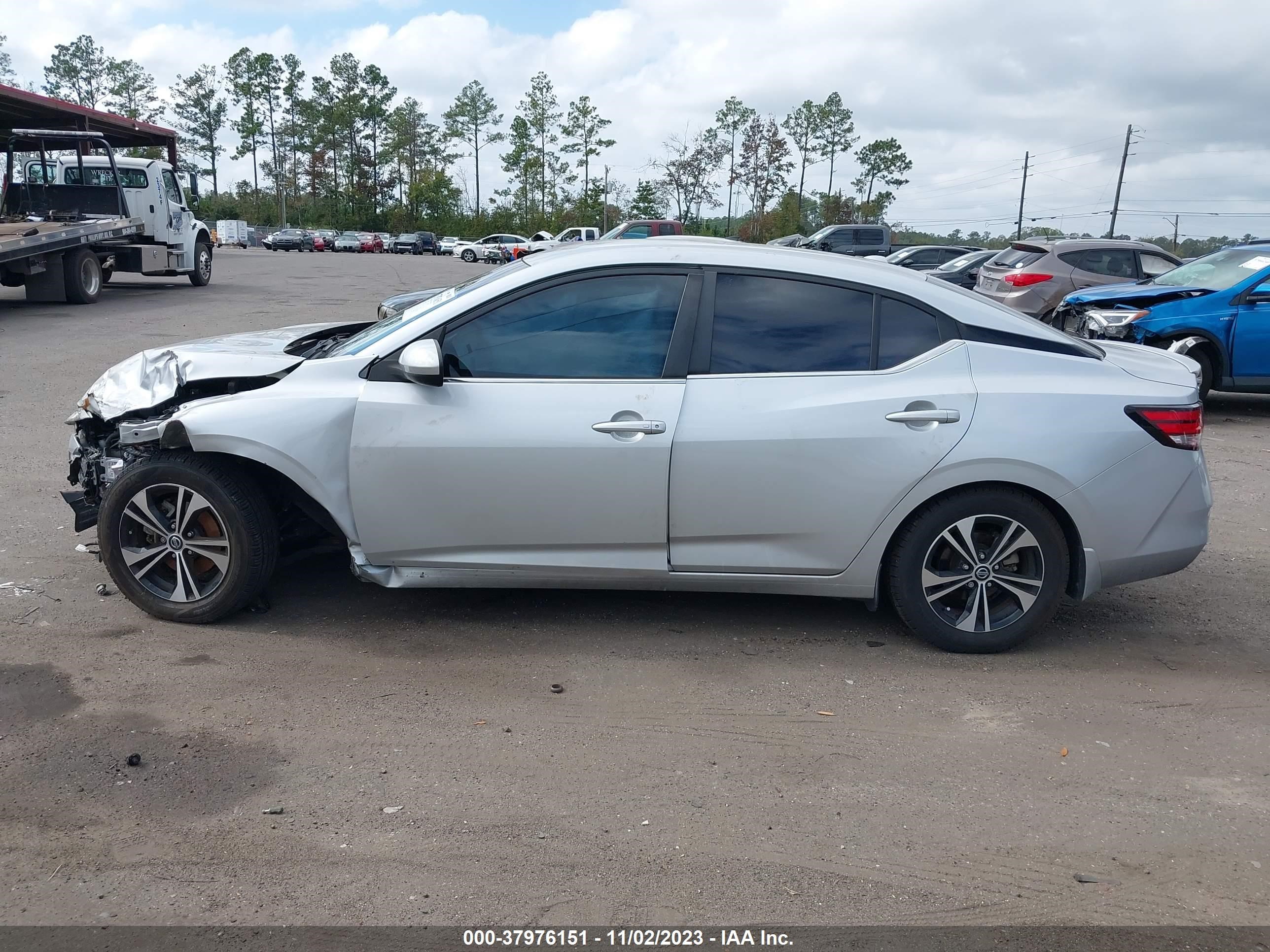 2021 Nissan Sentra Sv Xtronic Cvt vin: 3N1AB8CV6MY267212