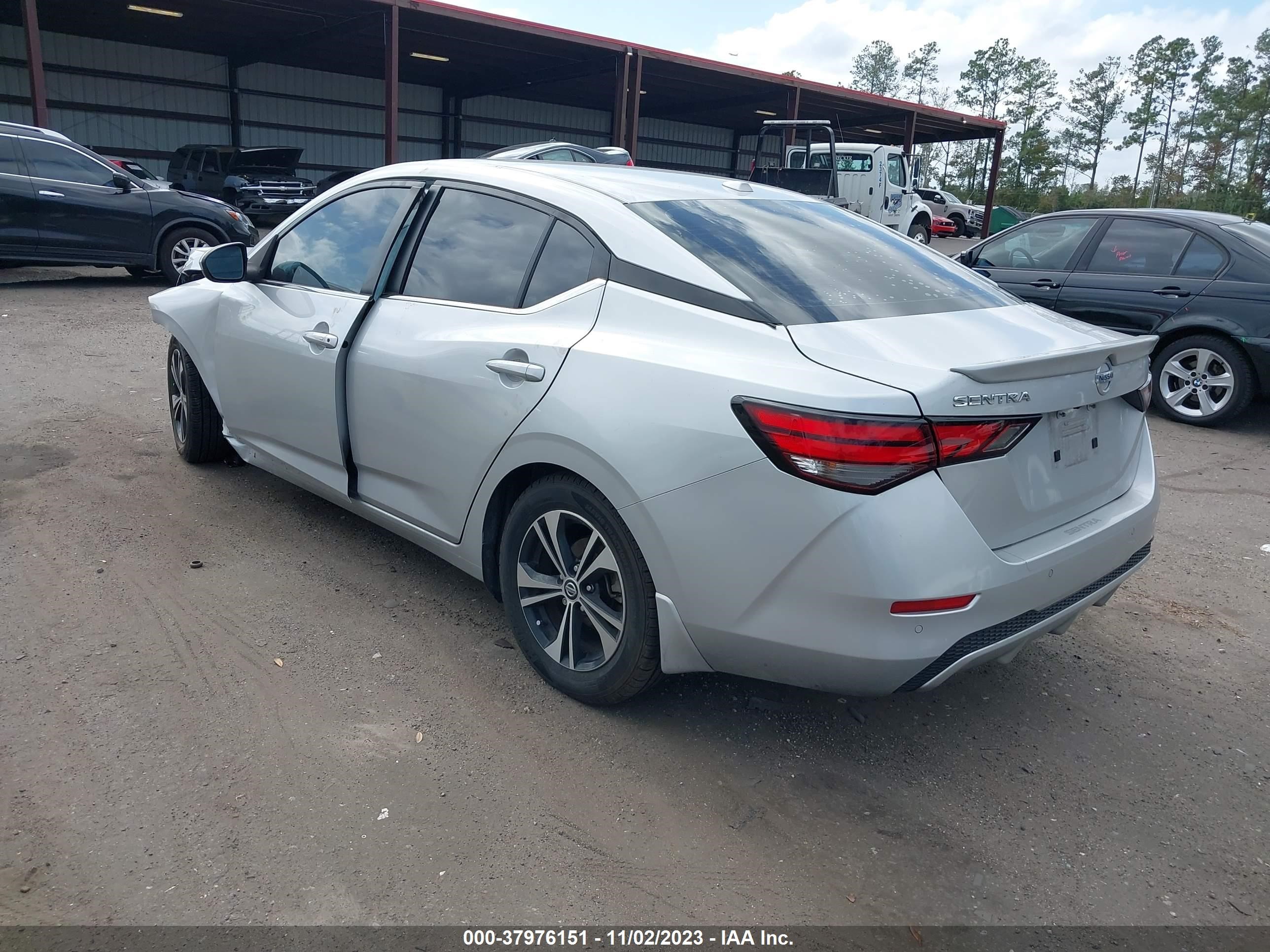 2021 Nissan Sentra Sv Xtronic Cvt vin: 3N1AB8CV6MY267212