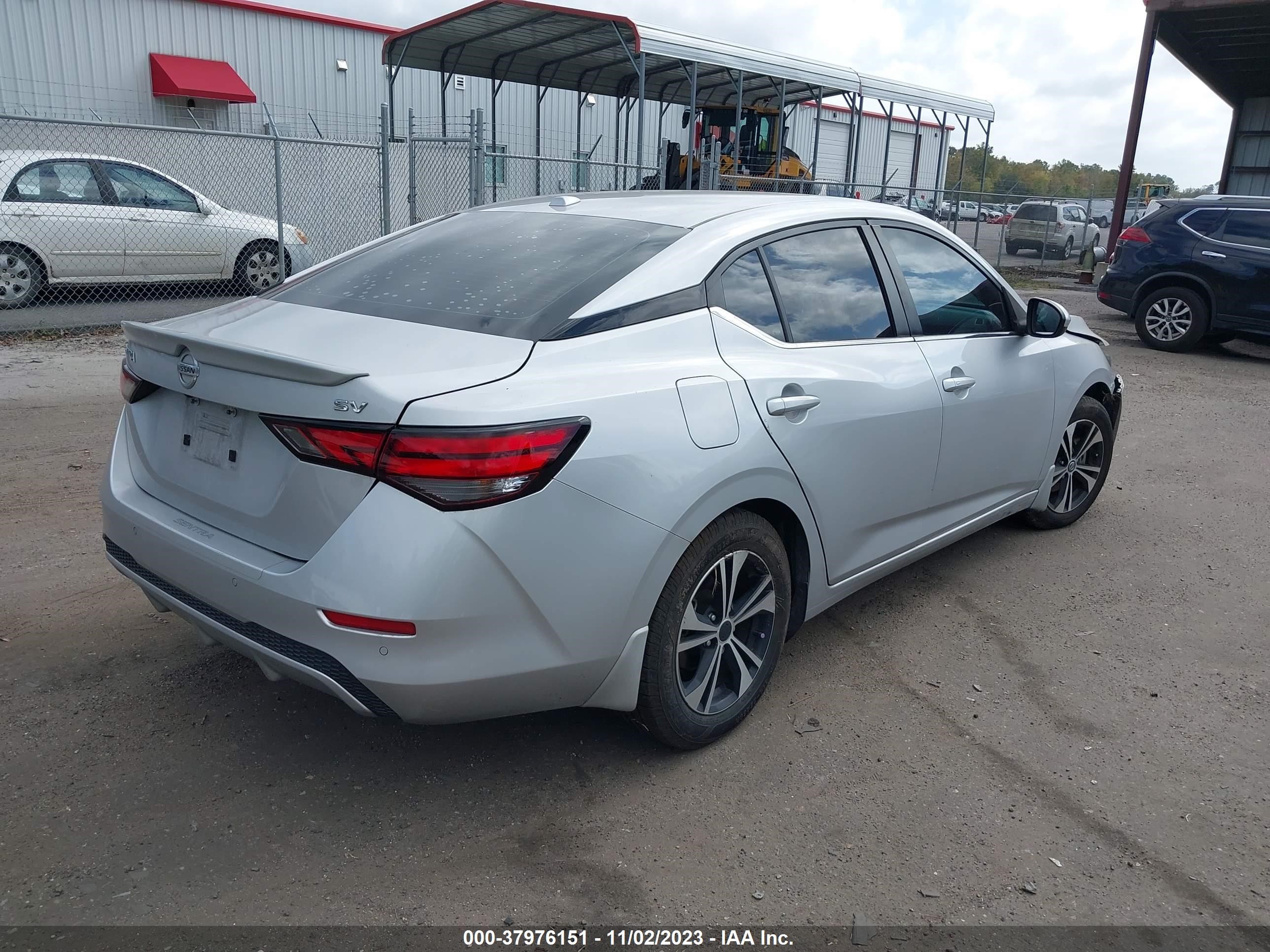 2021 Nissan Sentra Sv Xtronic Cvt vin: 3N1AB8CV6MY267212