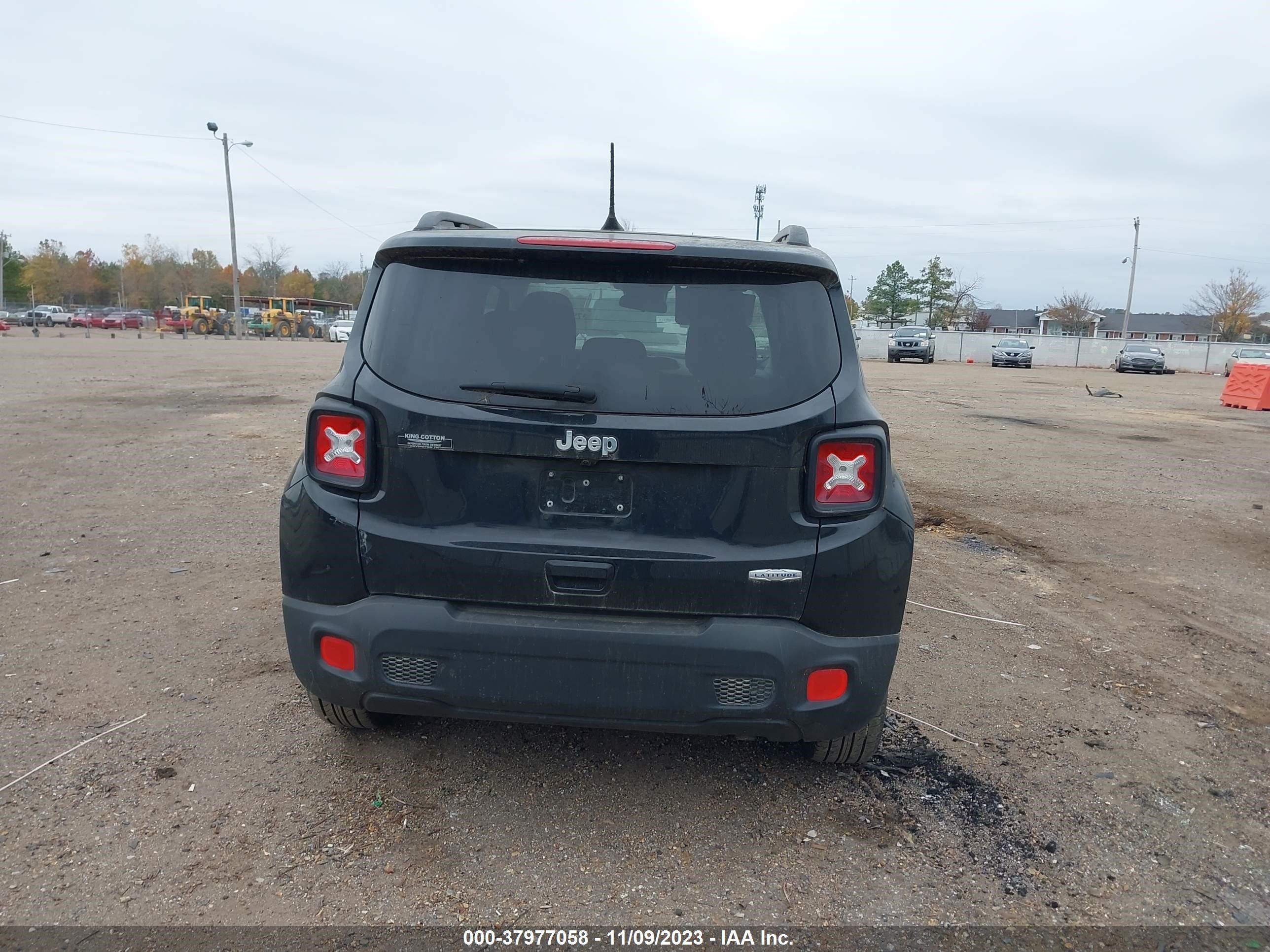 2018 Jeep Renegade Latitude Fwd vin: ZACCJABB4JPJ21914