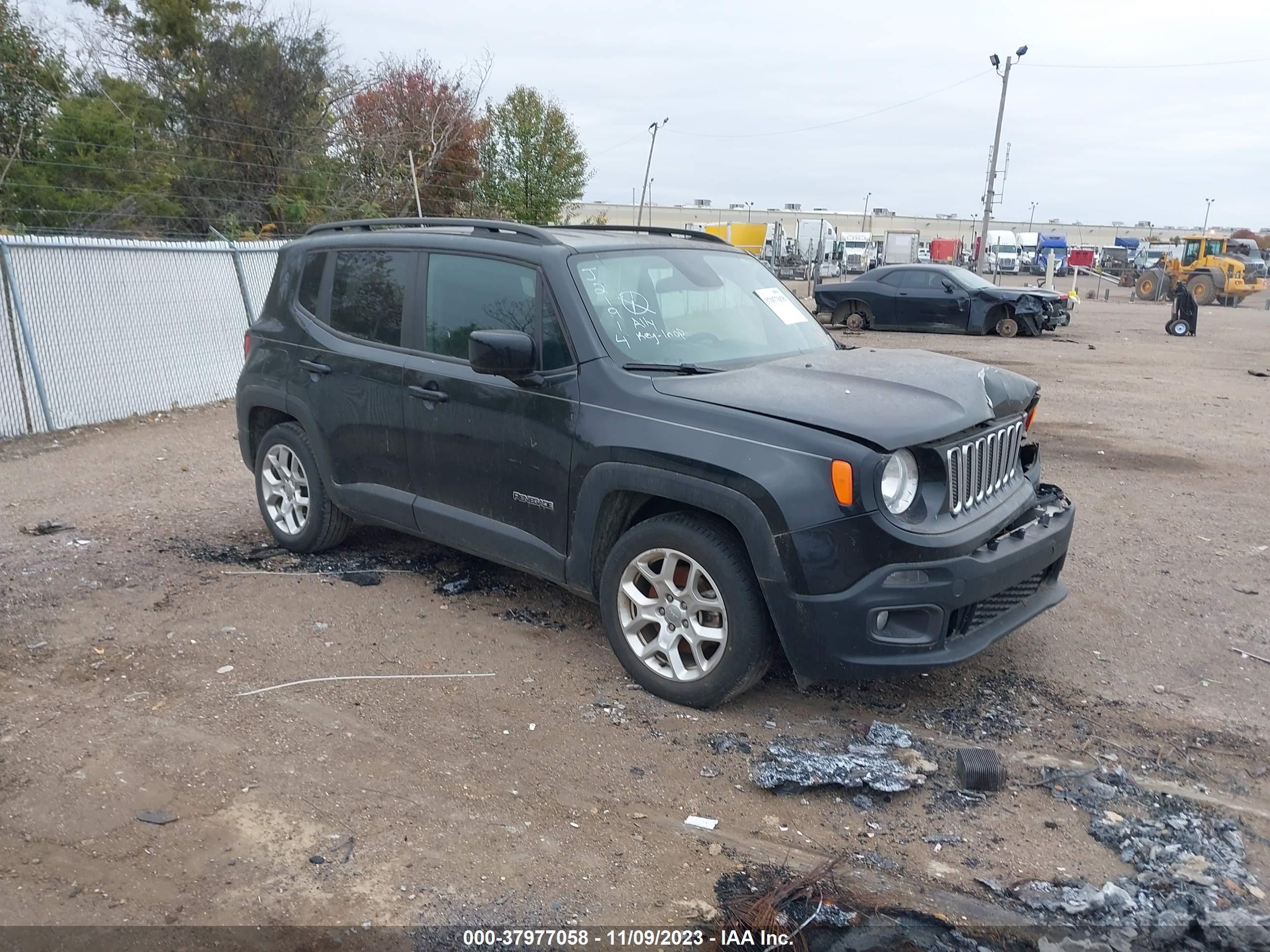 2018 Jeep Renegade Latitude Fwd vin: ZACCJABB4JPJ21914