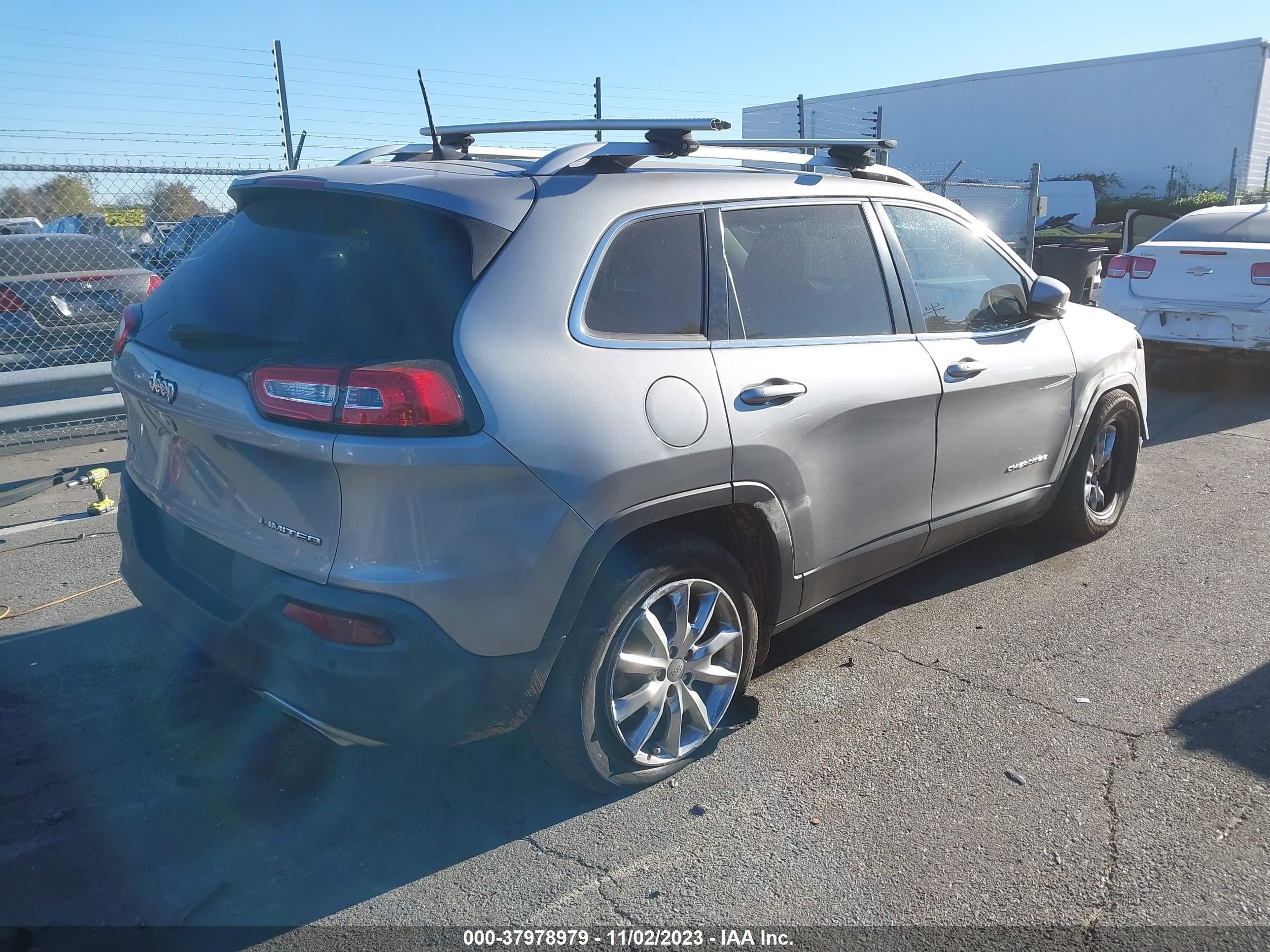 2016 Jeep Cherokee Limited vin: 1C4PJMDS7GW253421