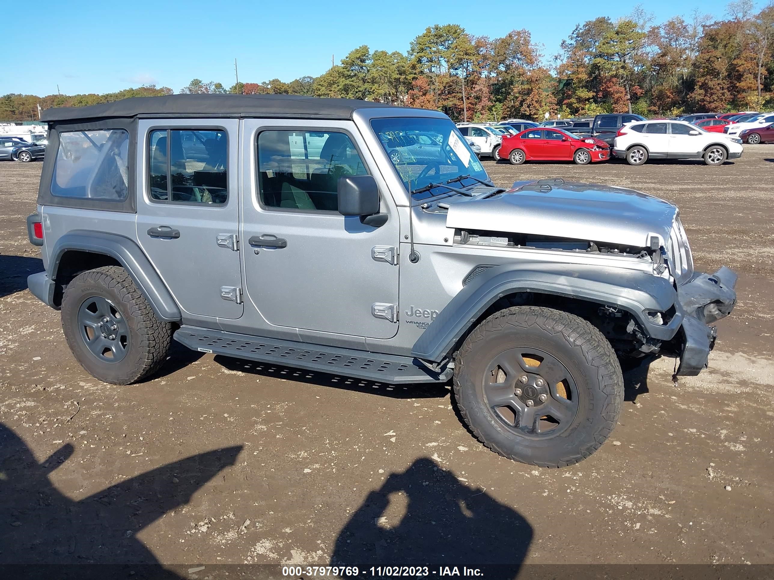 2018 Jeep Wrangler Unlimited Sport 4X4 vin: 1C4HJXDG3JW151719