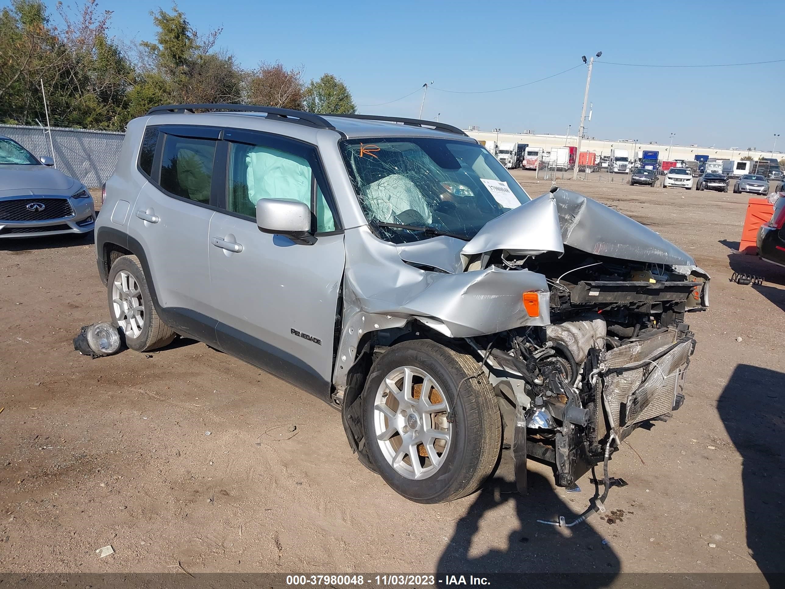 2019 Jeep Renegade Latitude Fwd vin: ZACNJABB7KPK77438