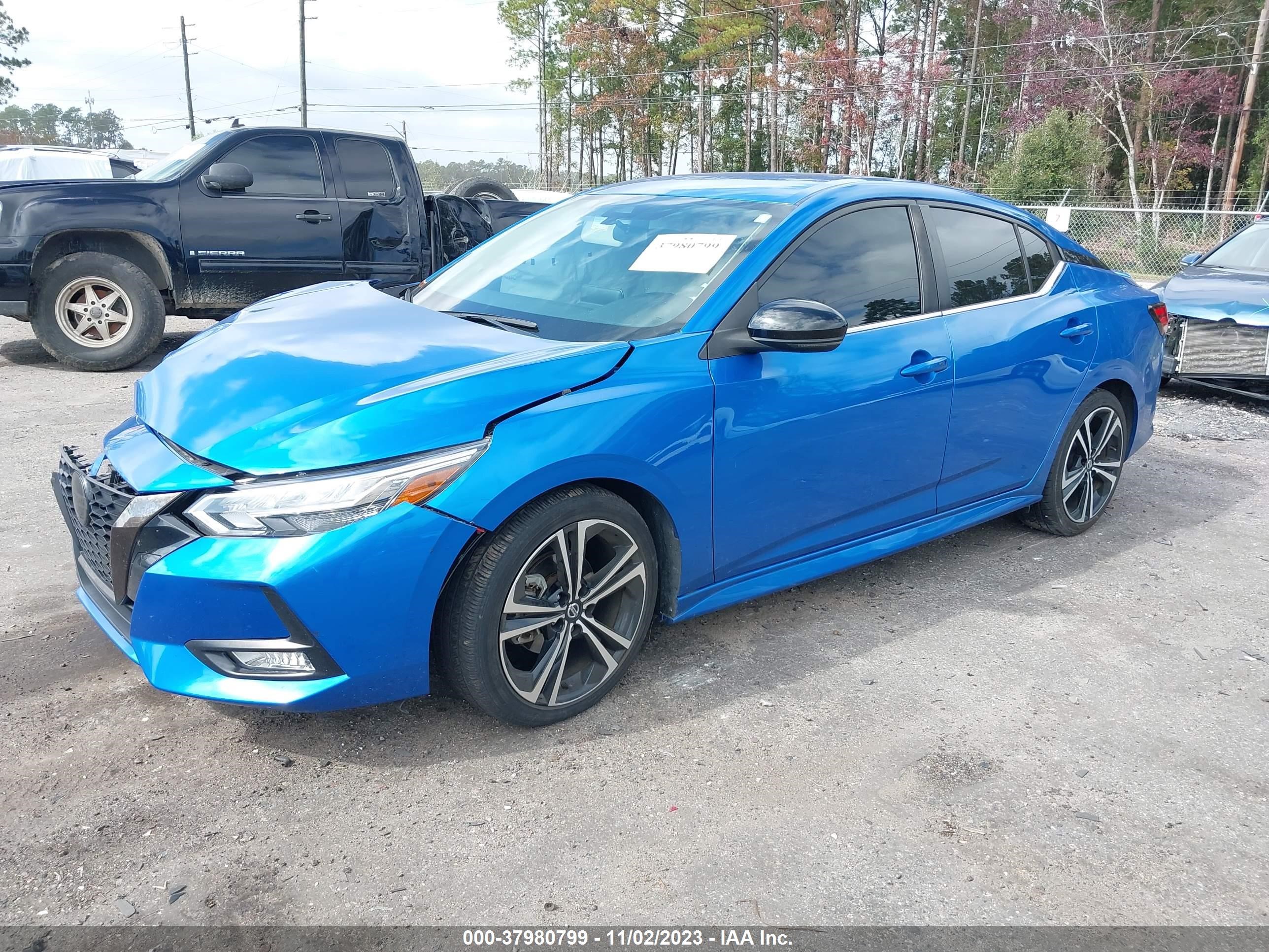 2020 Nissan Sentra Sr Xtronic Cvt vin: 3N1AB8DV3LY220846