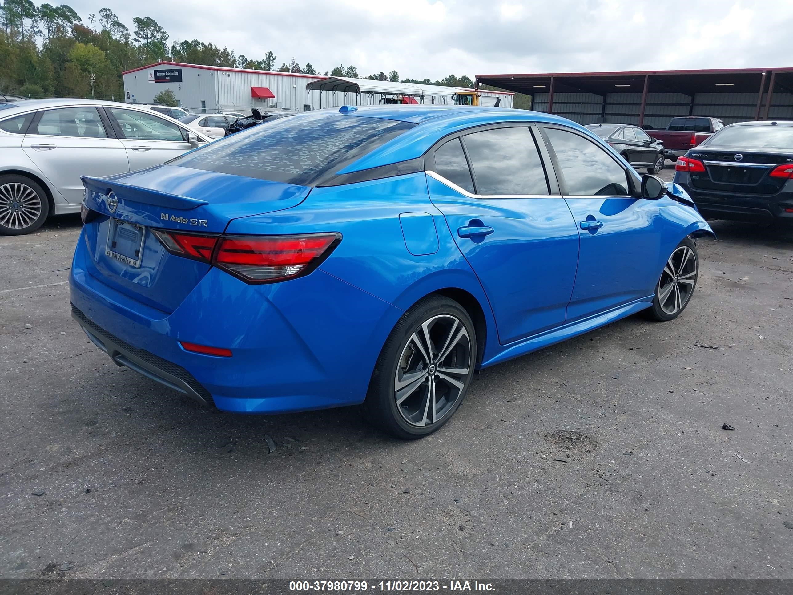 2020 Nissan Sentra Sr Xtronic Cvt vin: 3N1AB8DV3LY220846